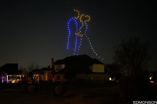 Featured photo from Surprise Drone Show Mehndi Night - Brycen + Arun