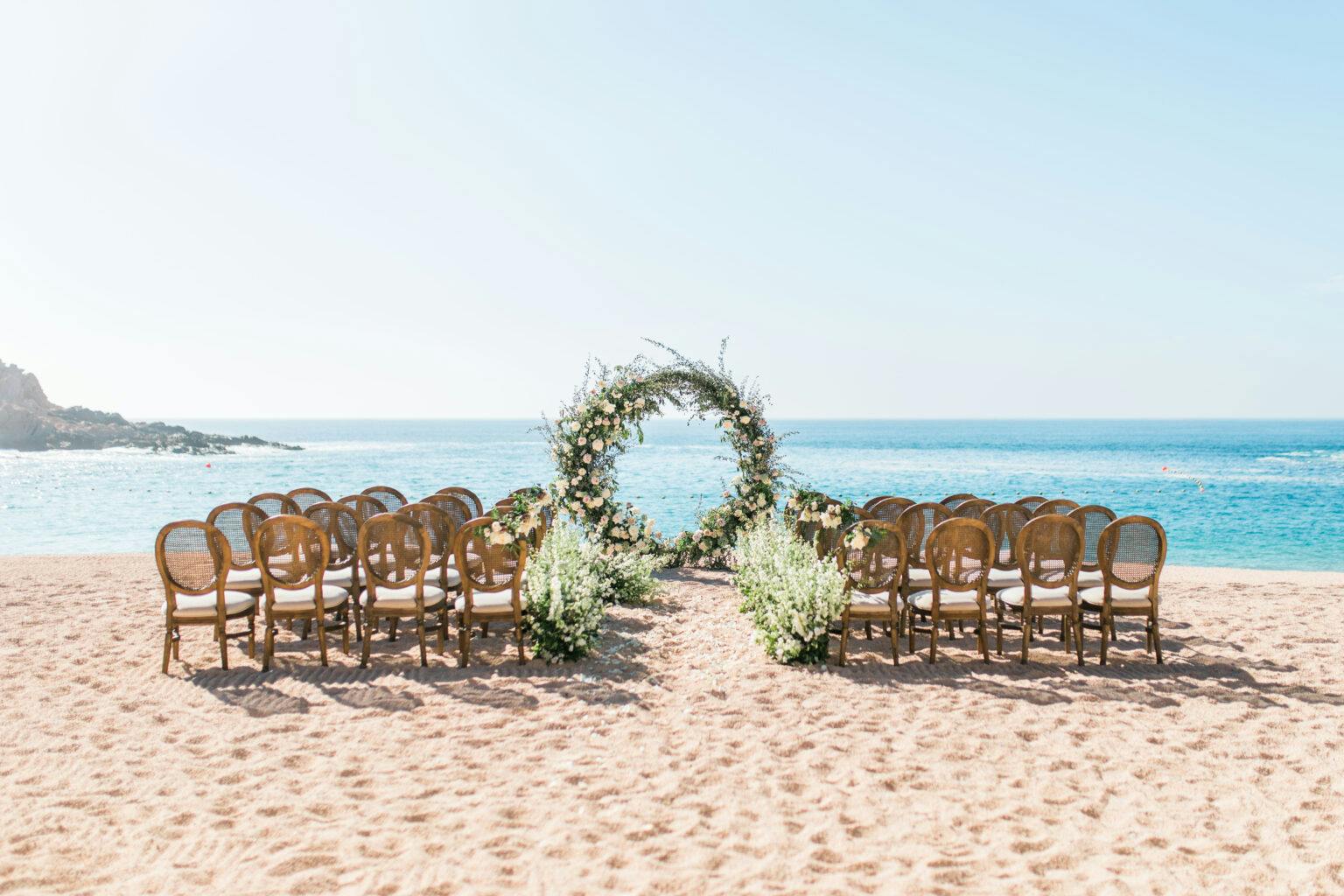 Santa Maria Bay, an event space at Montage Los Cabos