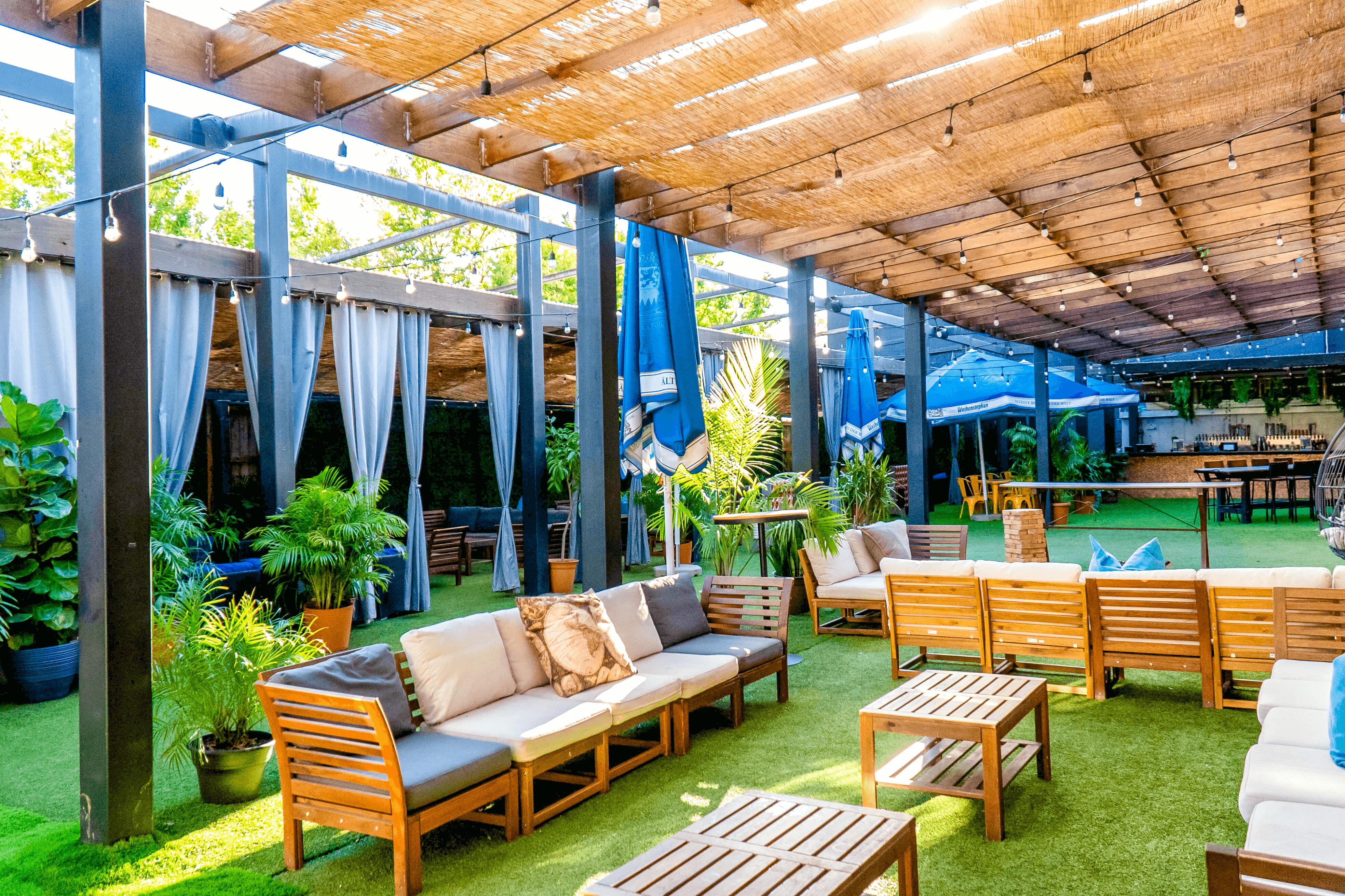 The Garden, an event space at Hook Hall