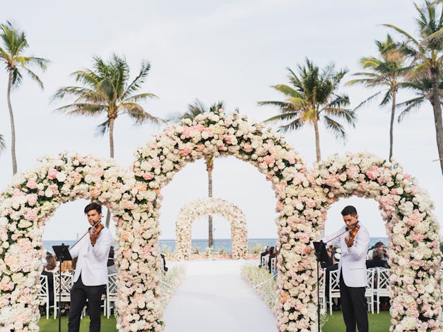 Featured photo from A Floral Fairytale by the Sea: Oceanfront Ceremony at The Breakers