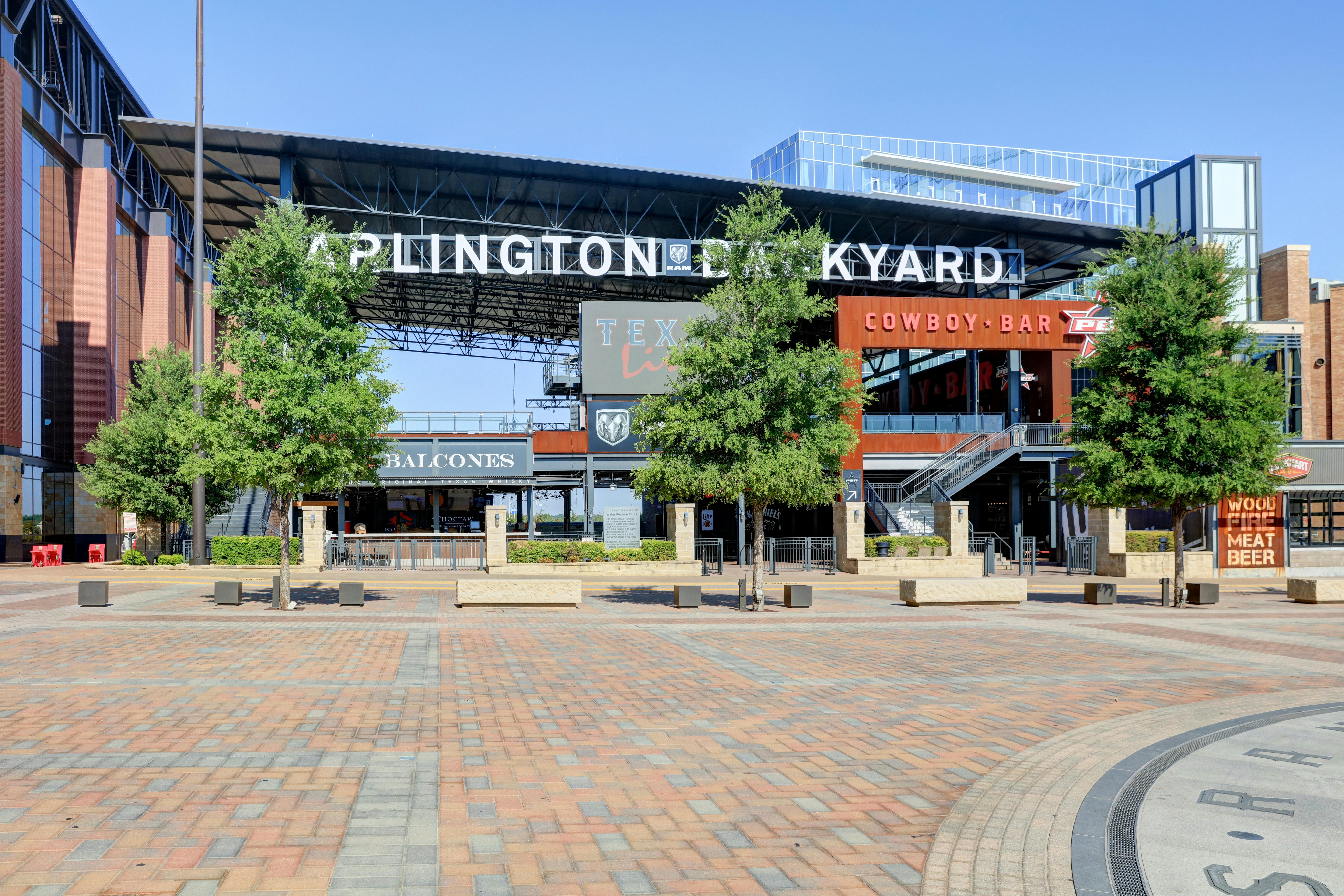 Arlington Backyard, an event space at Texas Live!