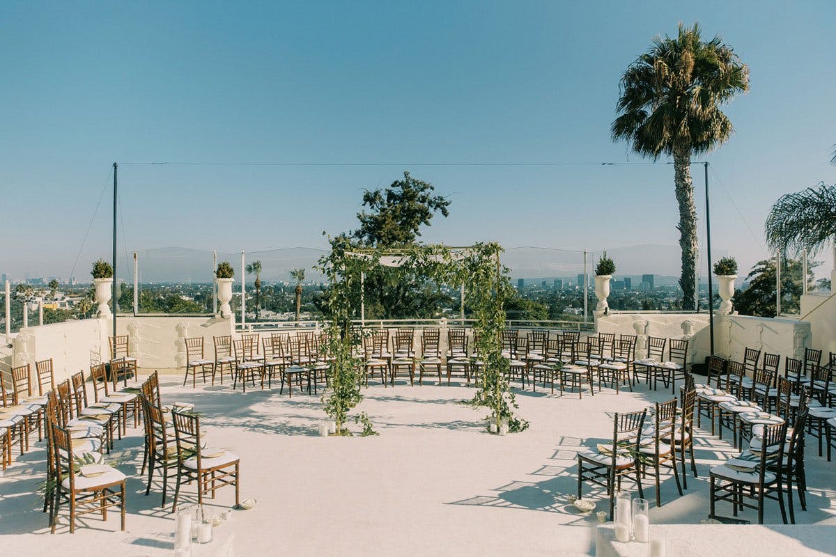 The Terrace, an event space at Sunset Tower Hotel