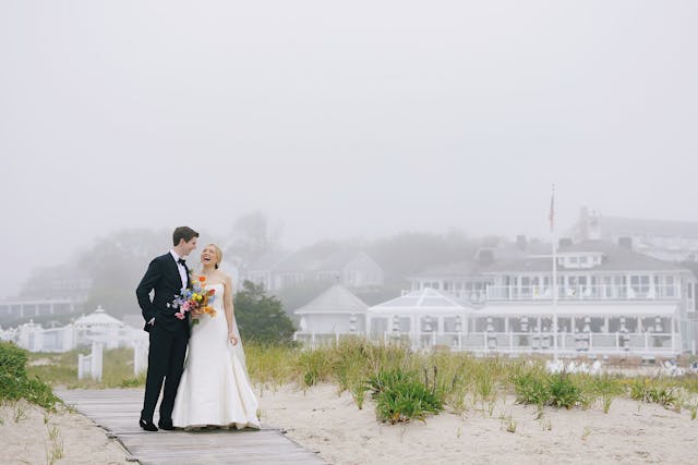 Featured photo from Celebrate This Fog-Kissed Coastal Wedding with Vibrant Florals at Chatham Bars Inn