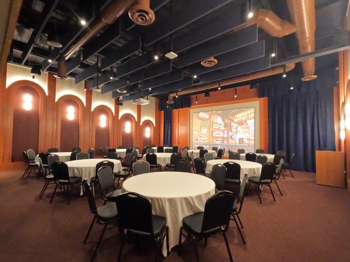 Theatre, an event space at American Sign Museum