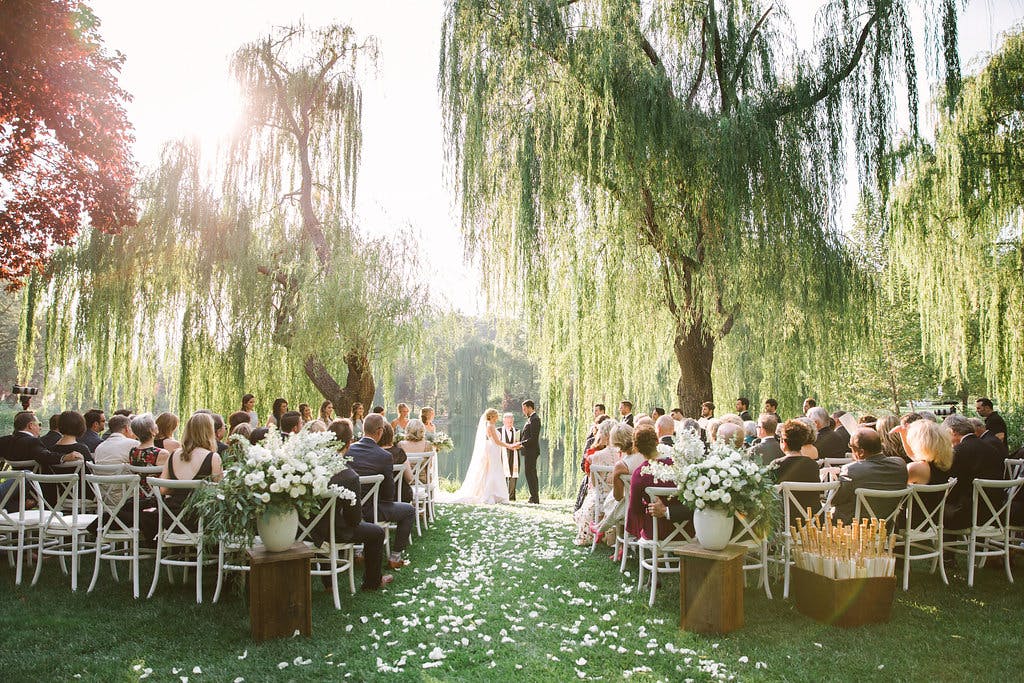 Sige Stor mængde Sommetider Organic and Elegant Wedding at Black Swan Lake in Calistoga, CA | Cole  Drake Events | PartySlate