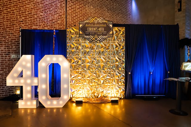 Featured photo from Elegant Gatsby Themed 40th Birthday
