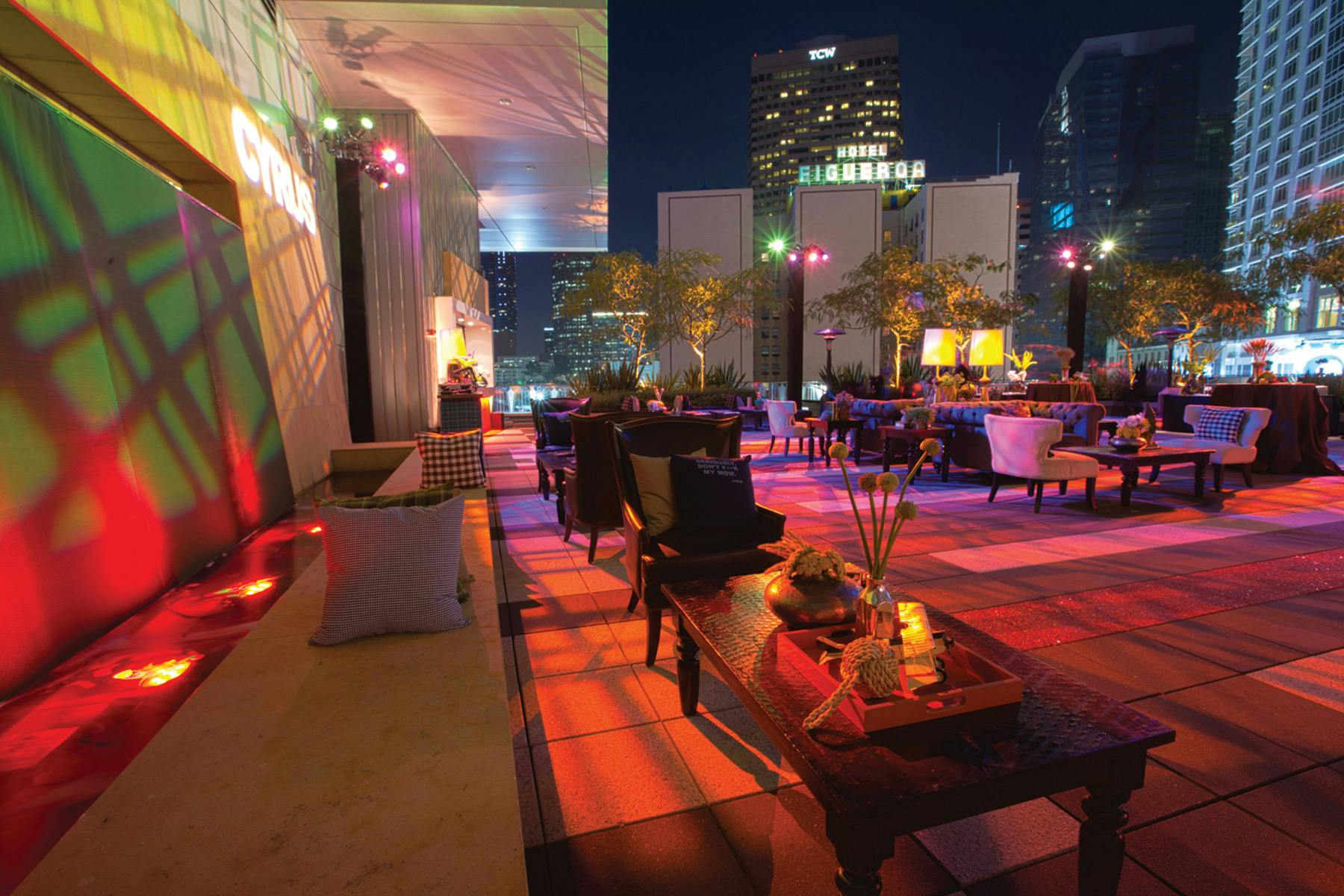The Terrace, Outdoor event space at L.A. LIVE