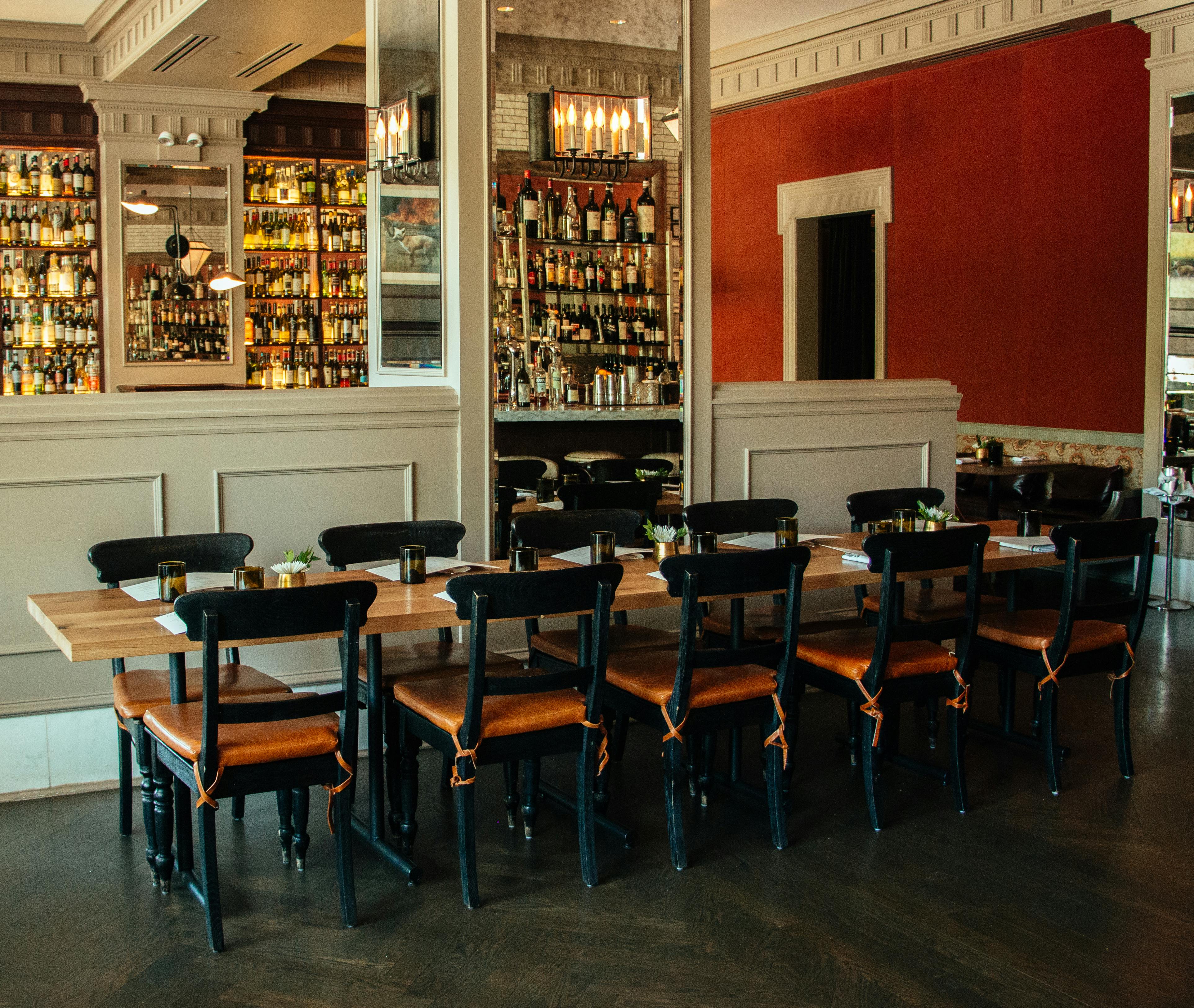 Family Table, Restaurant event space at Acanto