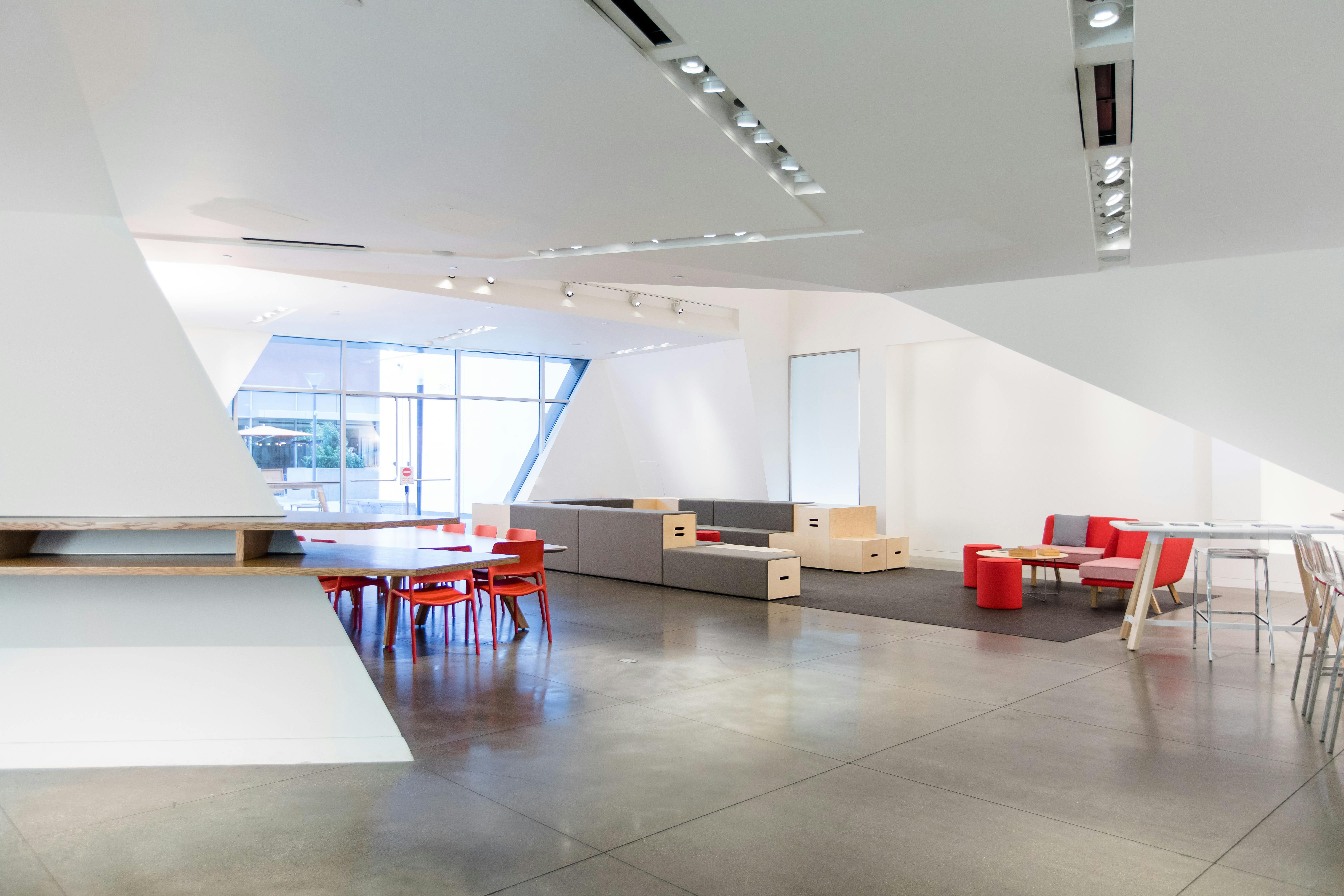 Blue Cube, an event space at The CJM (The Contemporary Jewish Museum)