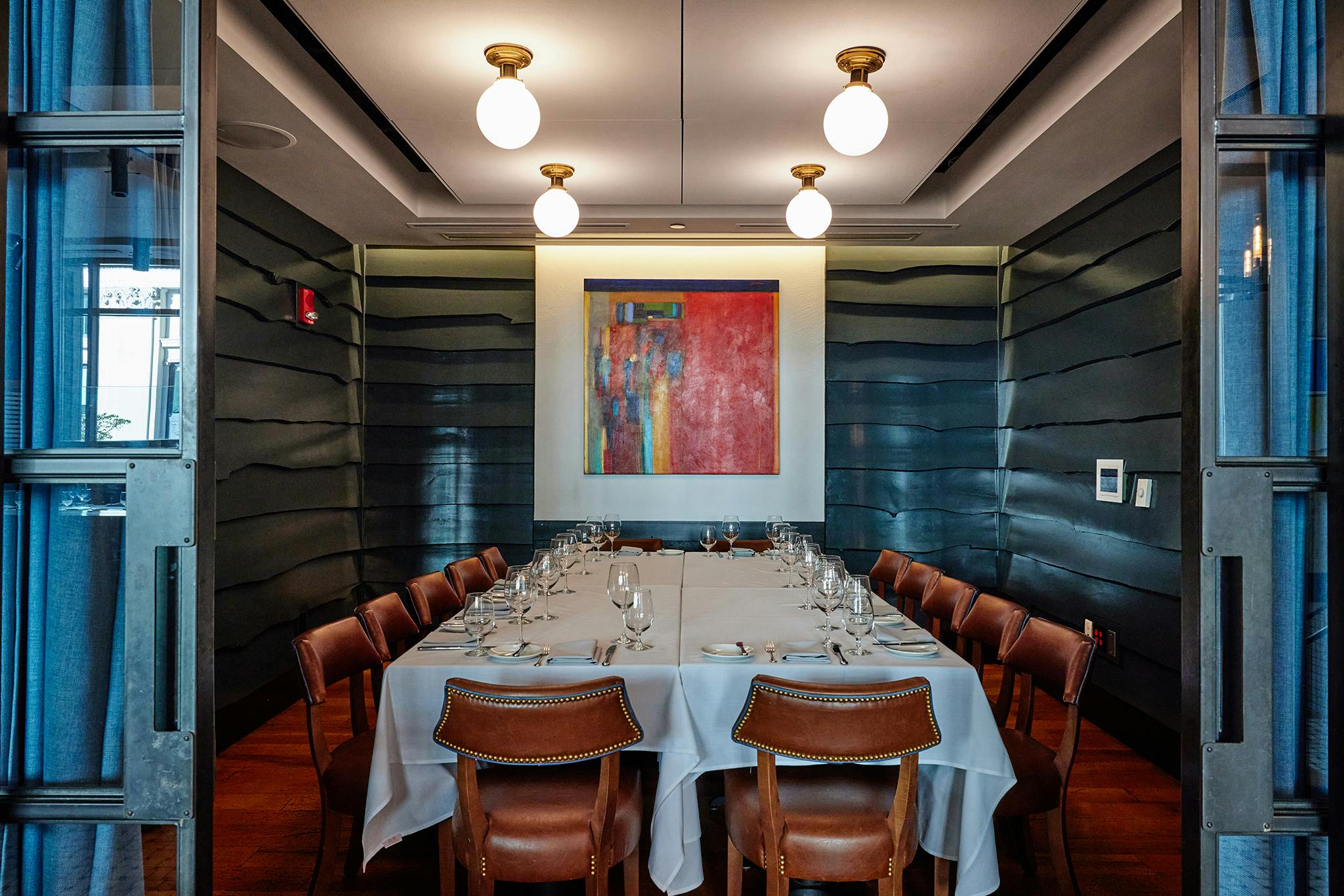 The Wine Room, an event space at The Banks Seafood and Steak