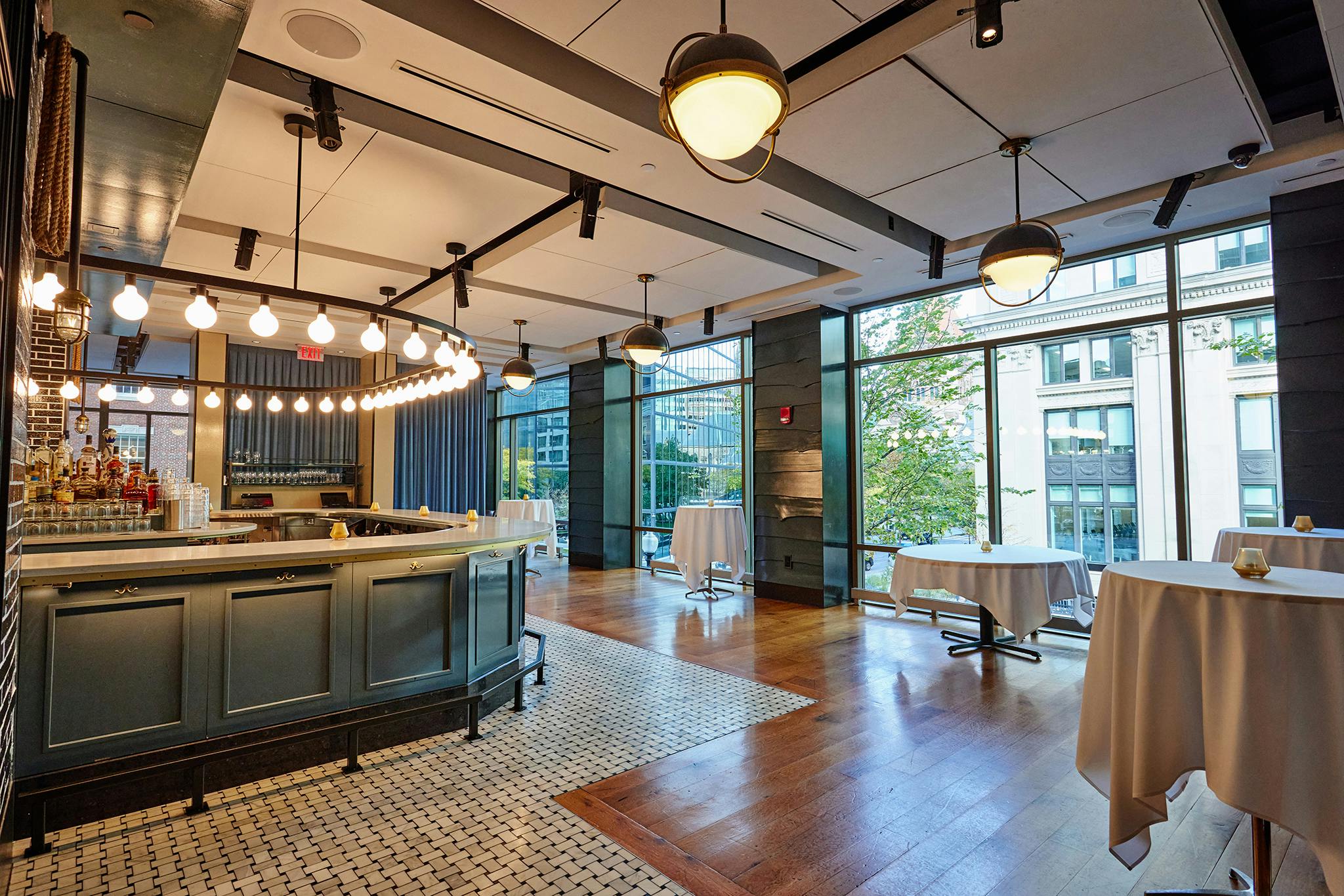 The Top Shell Bar, an event space at The Banks Seafood and Steak