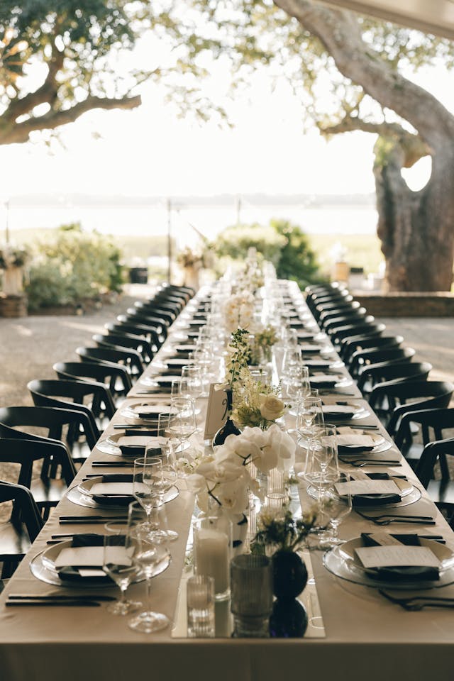 Featured photo from A sexy black and white wedding at Lowndes Grove in Charleston, South Carolina