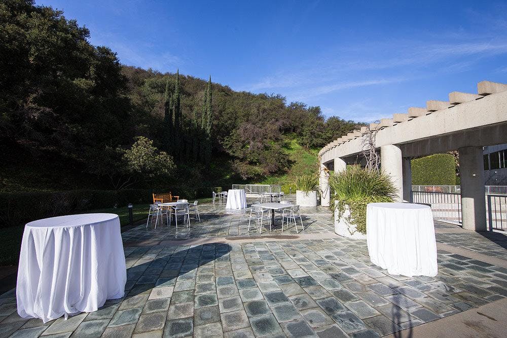 Garden Terrace, an event space at Skirball Cultural Center