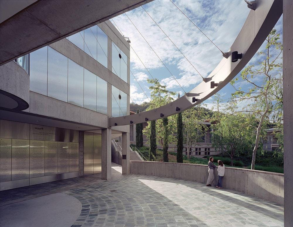 Kalsman Terrace, an event space at Skirball Cultural Center