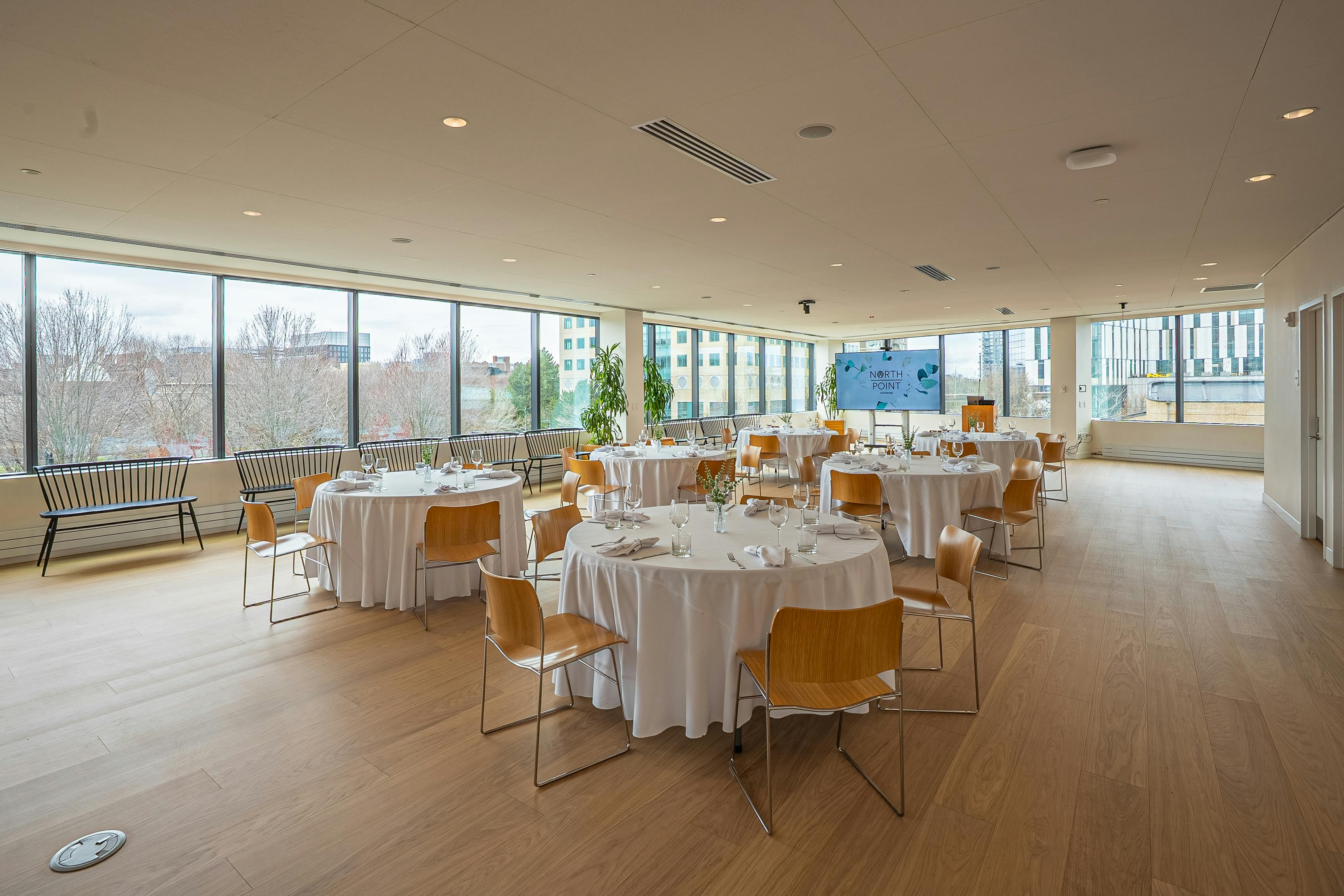Mezzanine, an event space at EF Education First