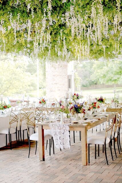 Bliss Weddings & Events Organic Garden Wedding PartySlate