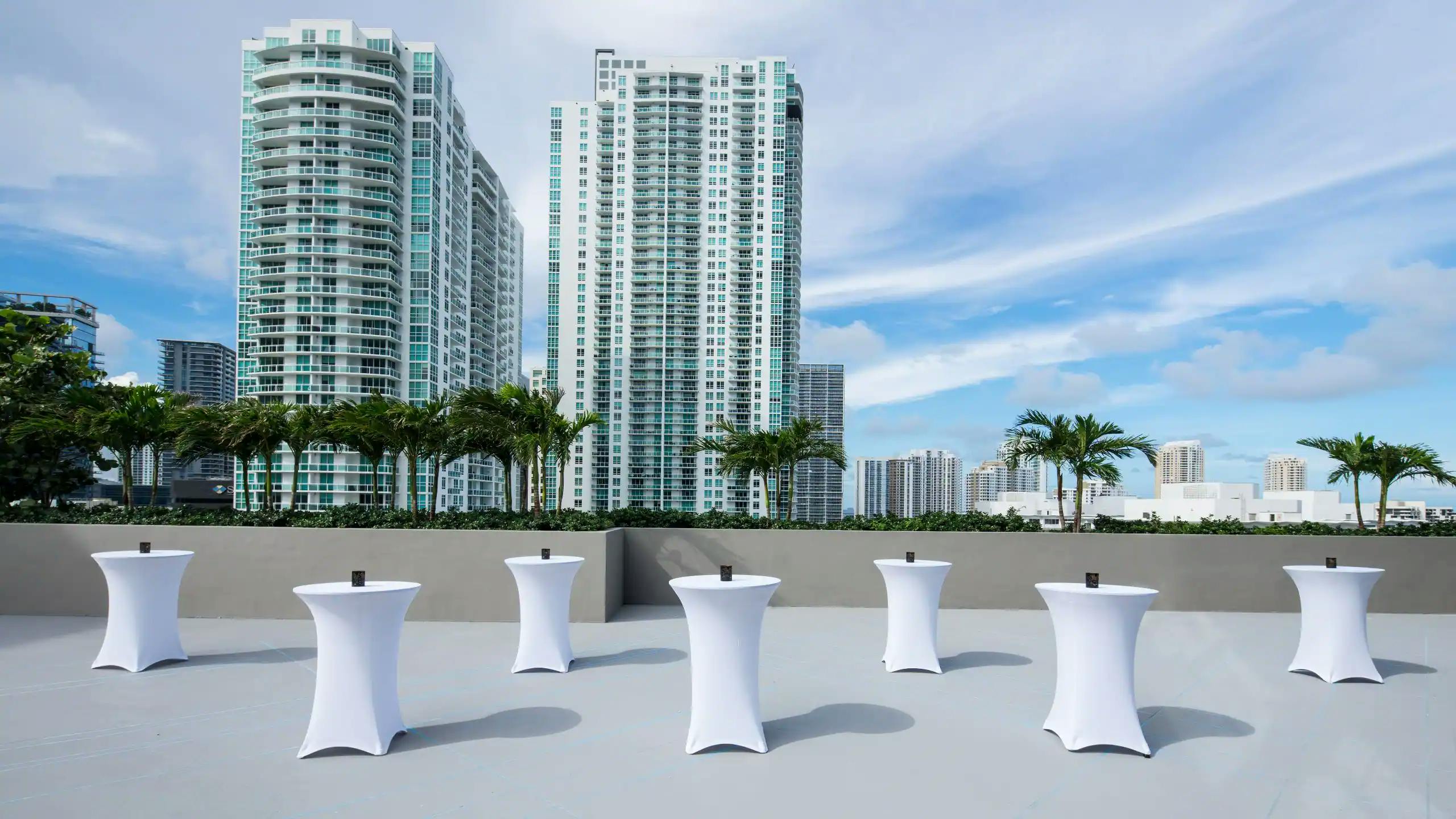 Ballroom Terrace (Outdoor), an event space at Hyatt Centric Brickell Miami