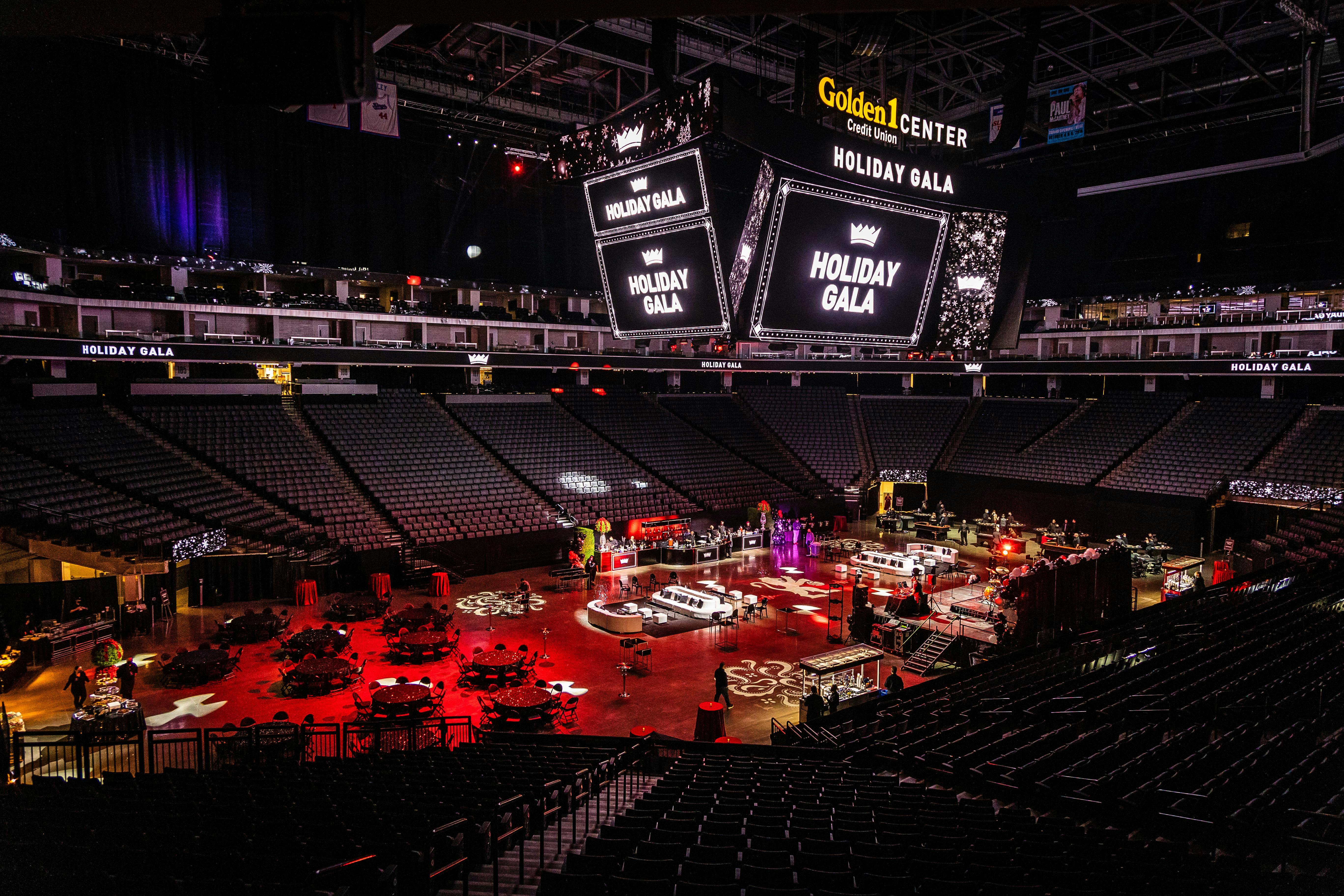 Arena Floor, an event space at Golden 1 Center