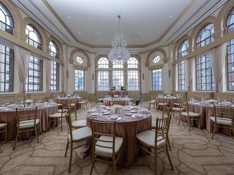 Tip Top Tap Ballroom, an event space at Warwick Allerton Hotel Chicago