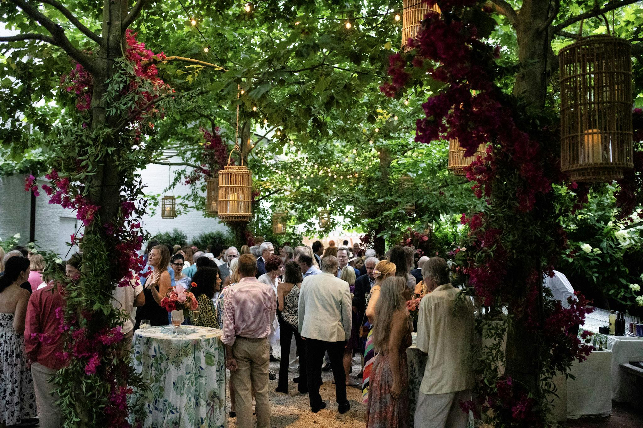 The Furman and Minikes Garden, an event space at Guild Hall