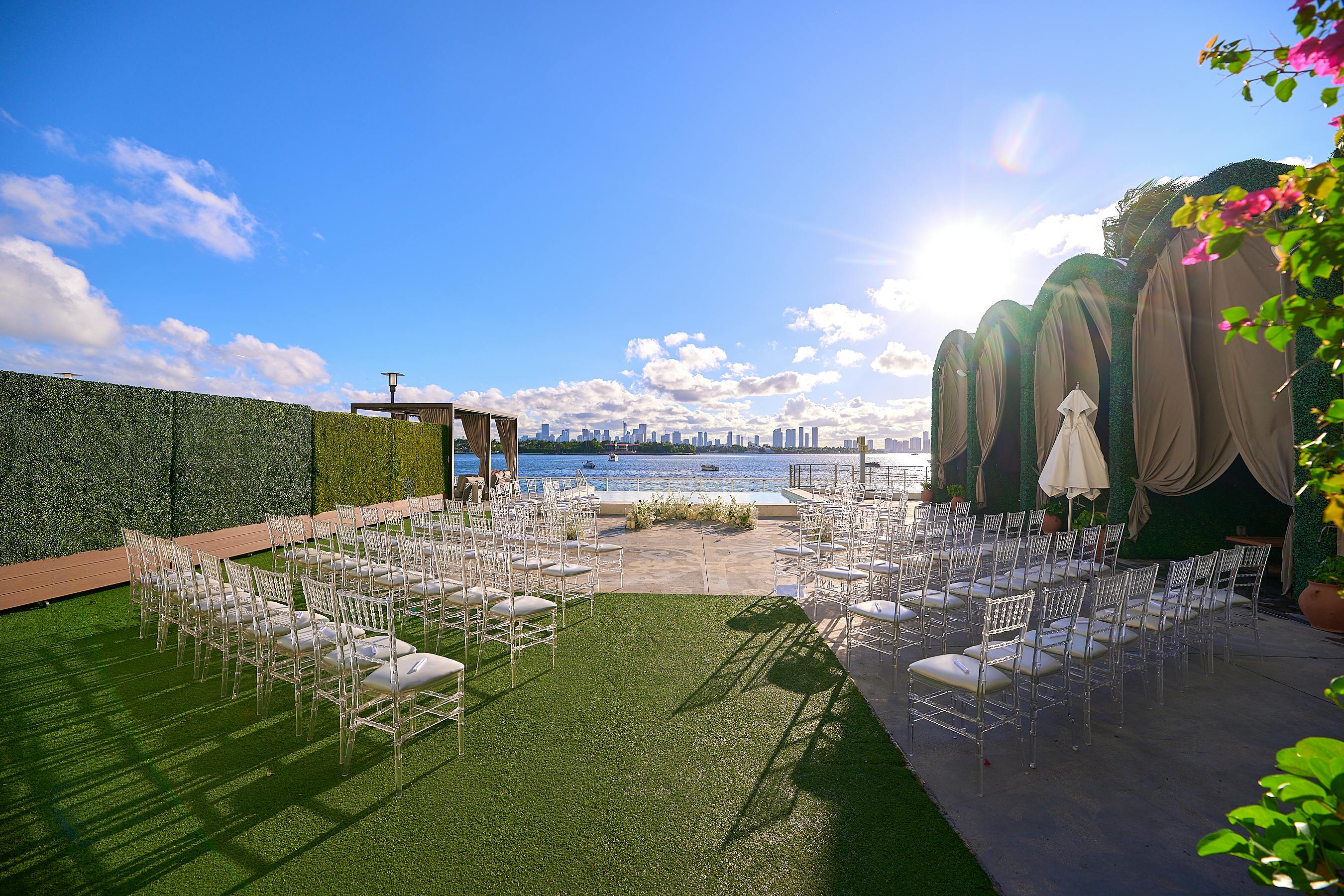 North Lounge, an event space at Mondrian South Beach