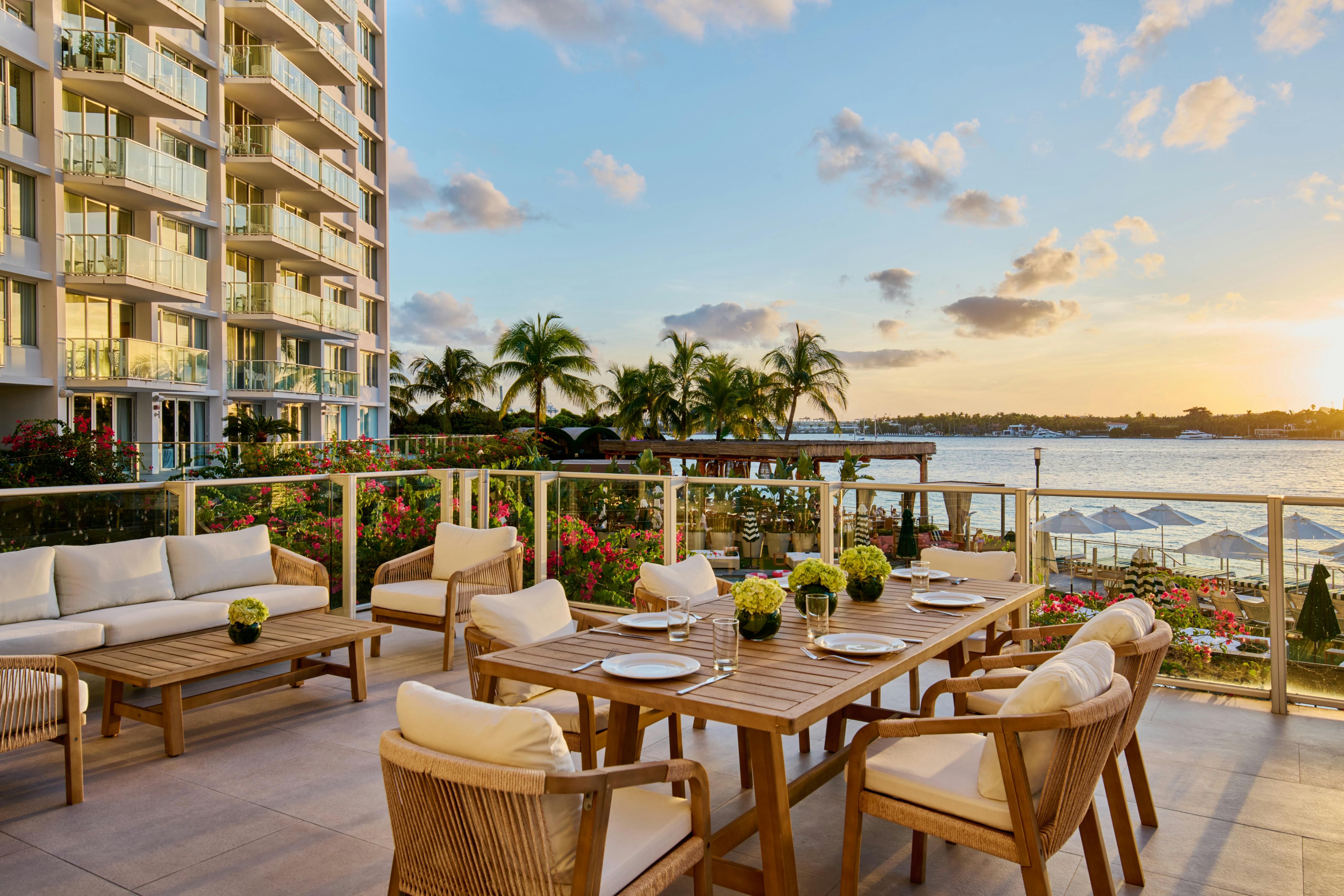 North Studio & Terrace, an event space at Mondrian South Beach