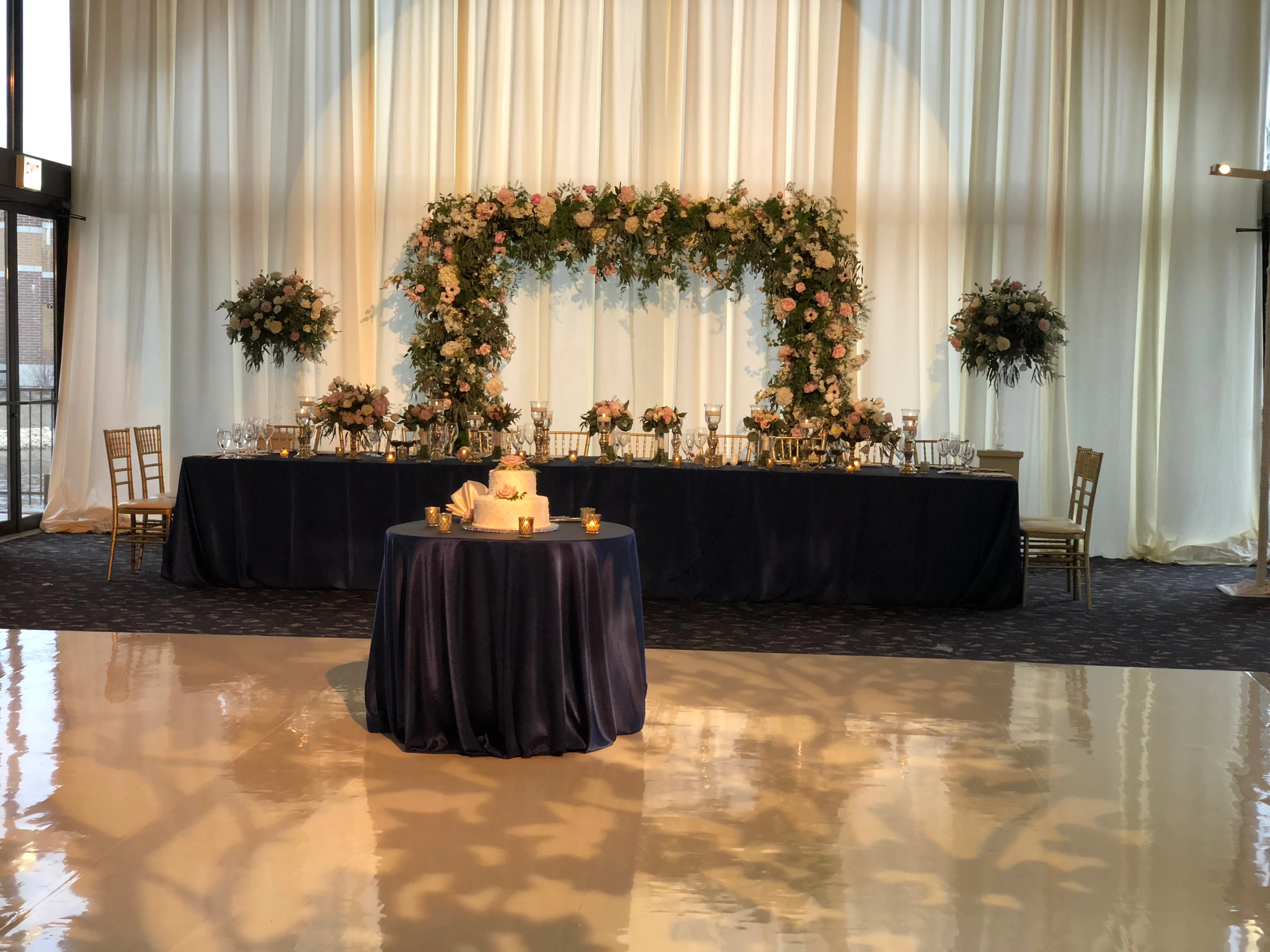 Gia and Matt | Juliet Tan Floral Design | PartySlate