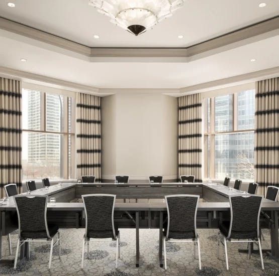 Ambassador Room, an event space at Fairmont Chicago, Millennium Park