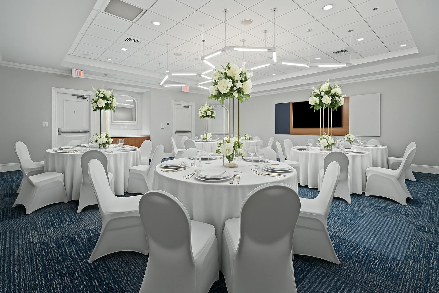 Marlin Room, an event space at Hilton Garden Inn Fort Lauderdale Airport-Cruise Port
