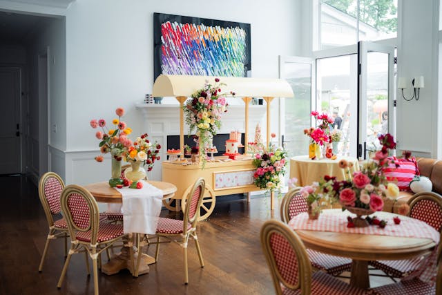 Featured photo from Enjoy This Vibrant Birthday Party Featuring Curated Furniture and Floral-Filled Moments