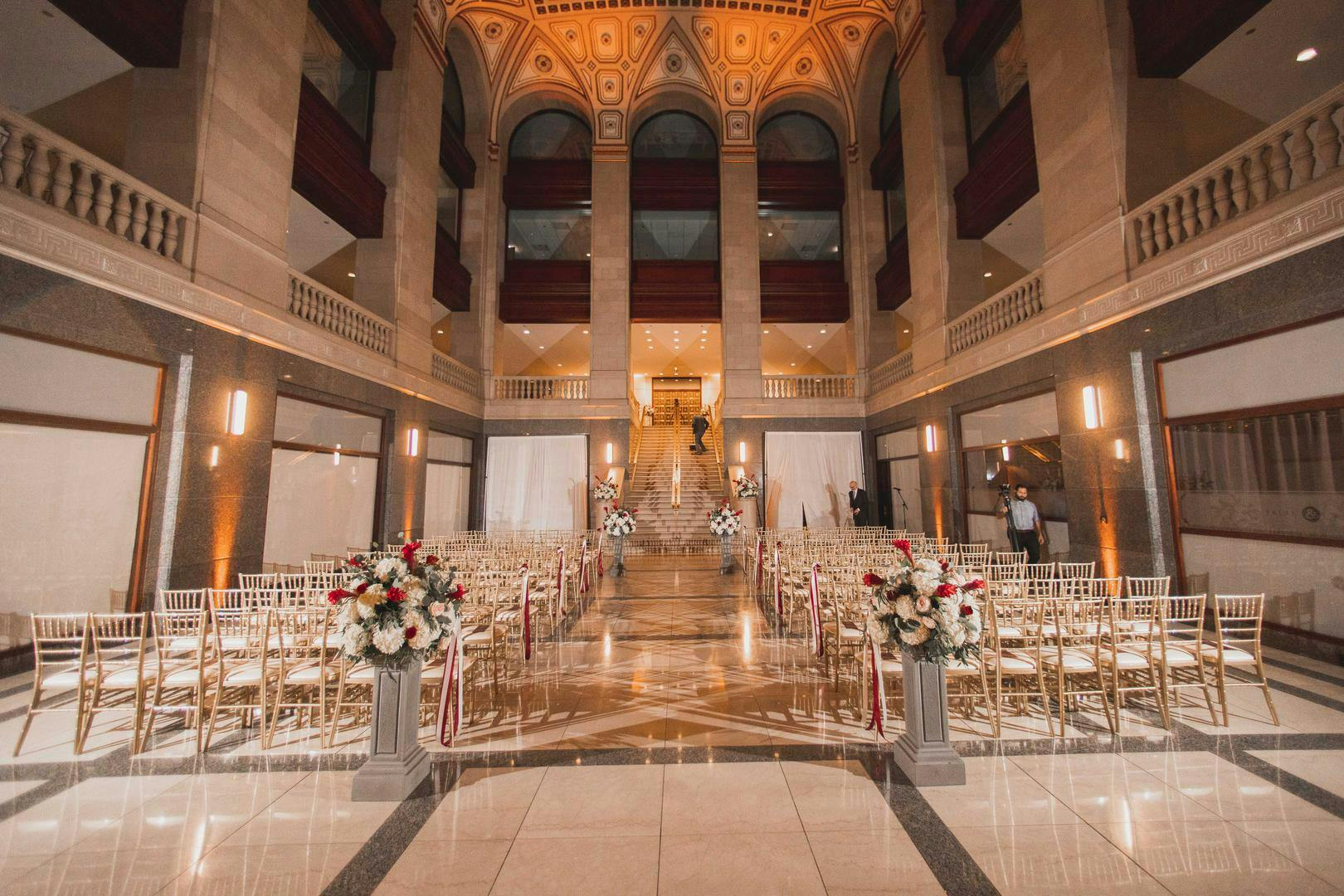 Main ballroom + Atrium + Clubhouse, an event space at Builders BLDG