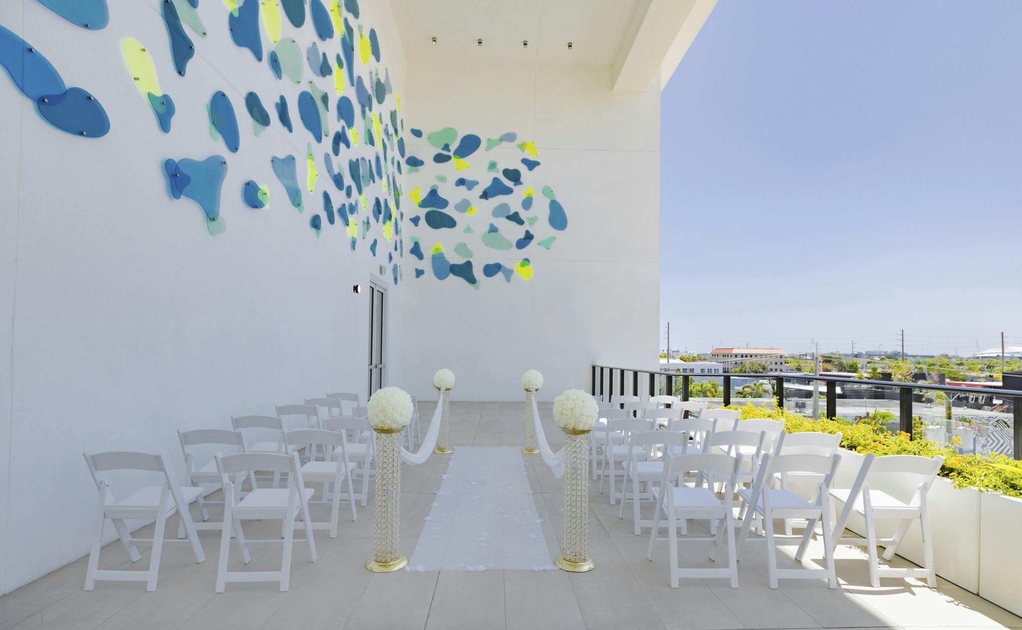 Yoga Deck, an event space at Arlo Wynwood