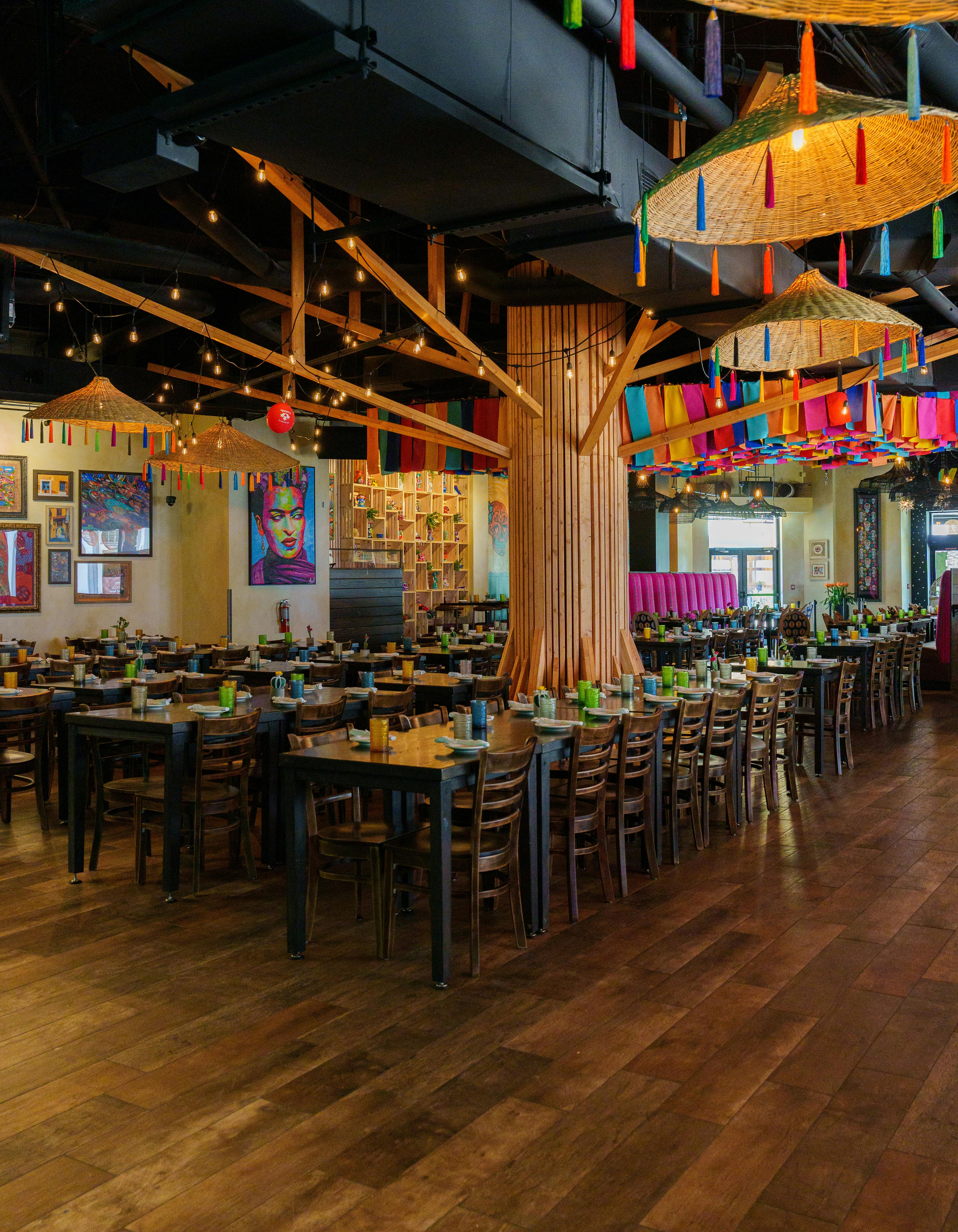 Main Dining Room, Restaurant event space at Kavas Tacos + Tequila