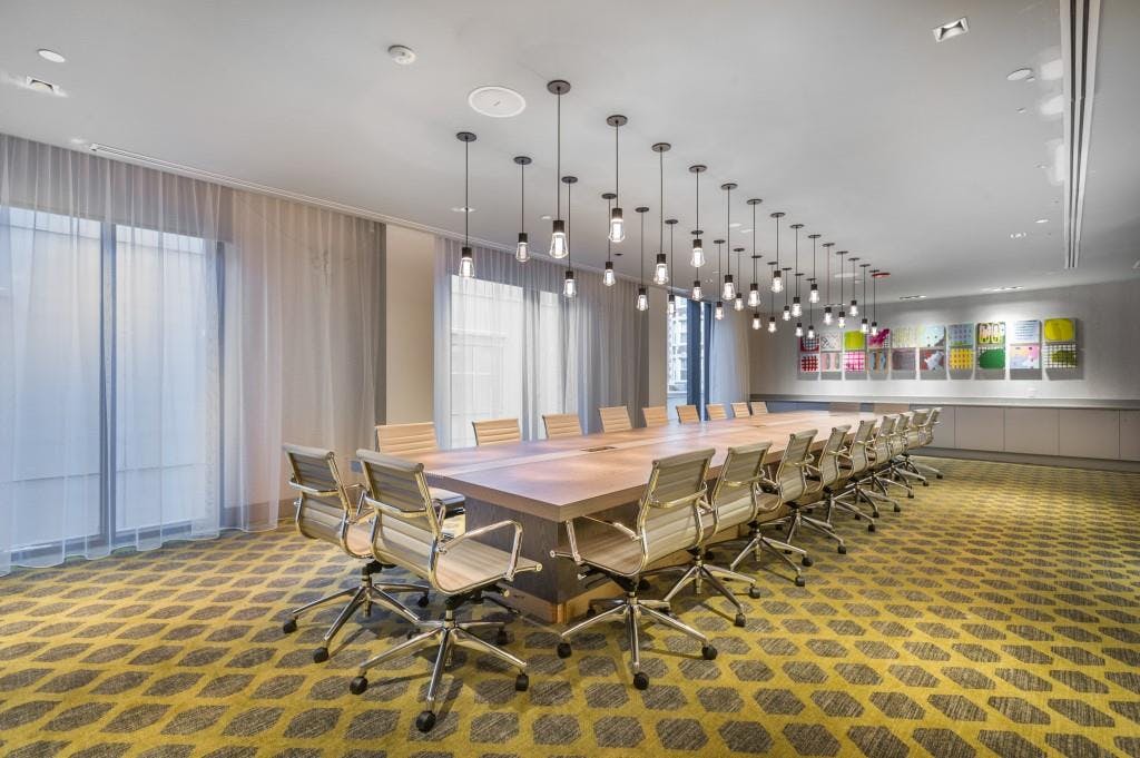 Charles Boardroom, an event space at Hotel Commonwealth Boston