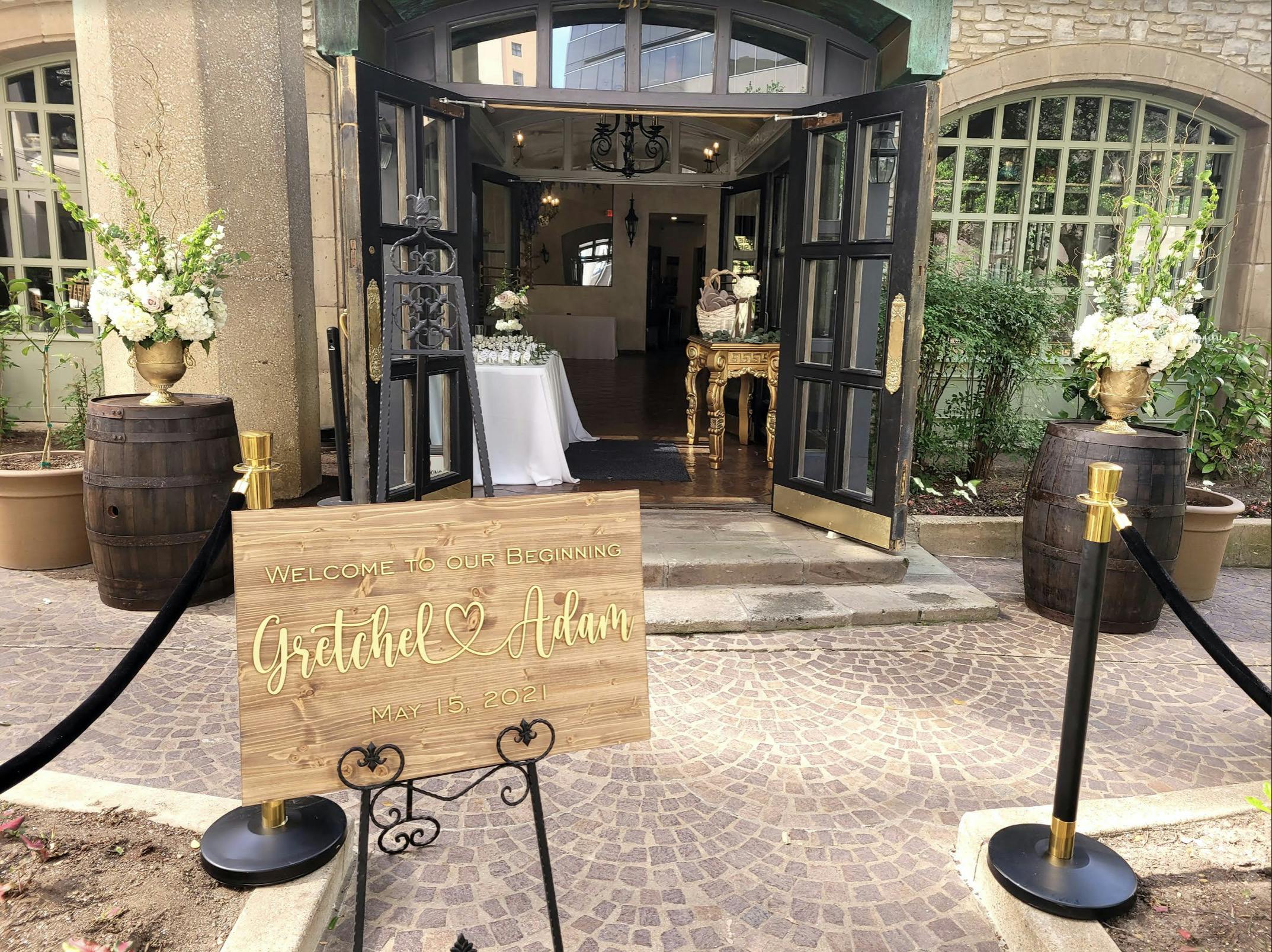 Patio, Restaurant event space at Venetian Terrace