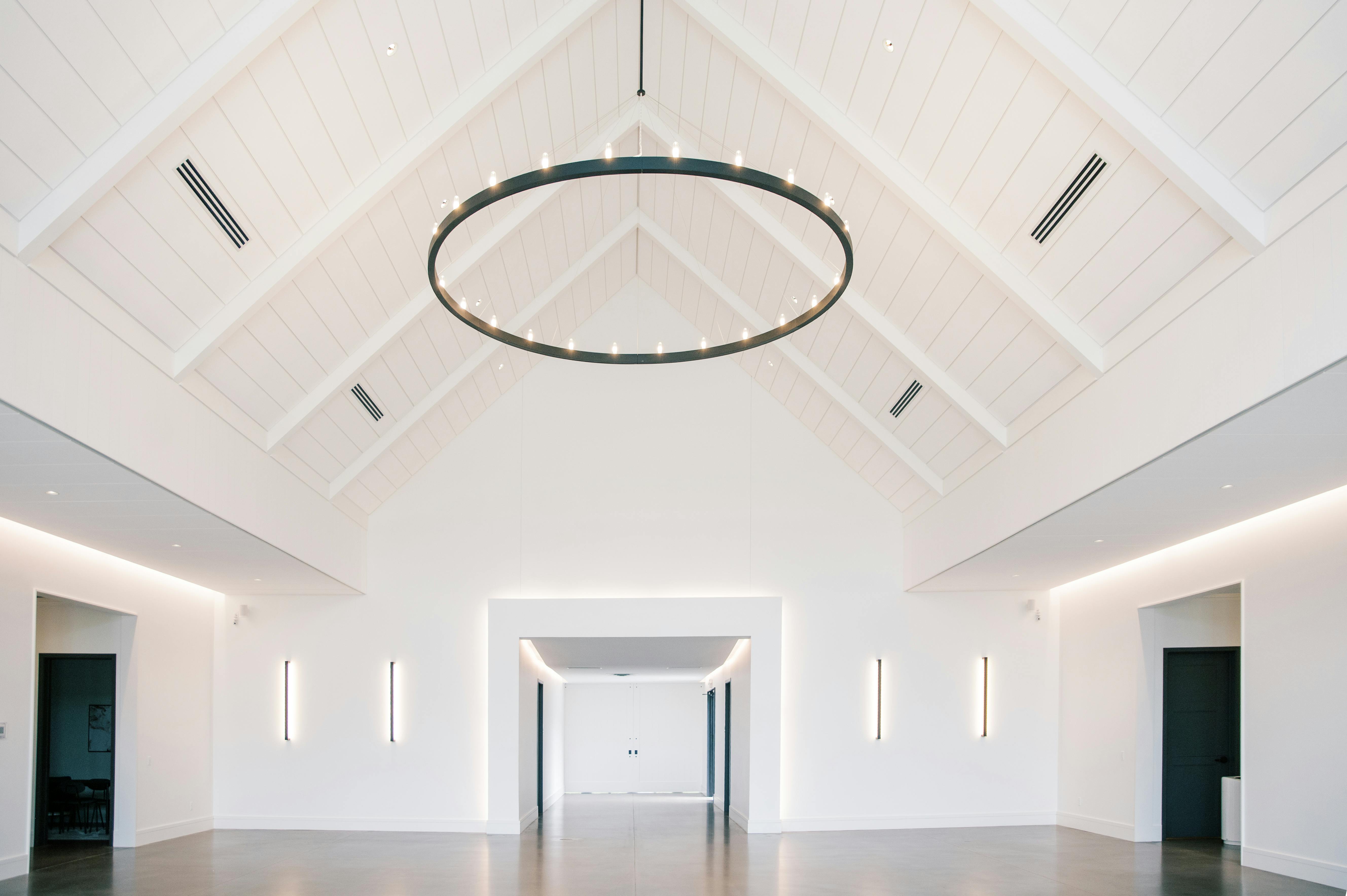 Reception Hall, Ballroom event space at White & Sable