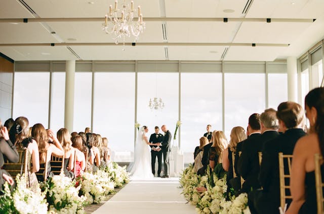 Featured photo from Inside This Sleek Wedding with Crisp Florals and City Views in Washington, DC