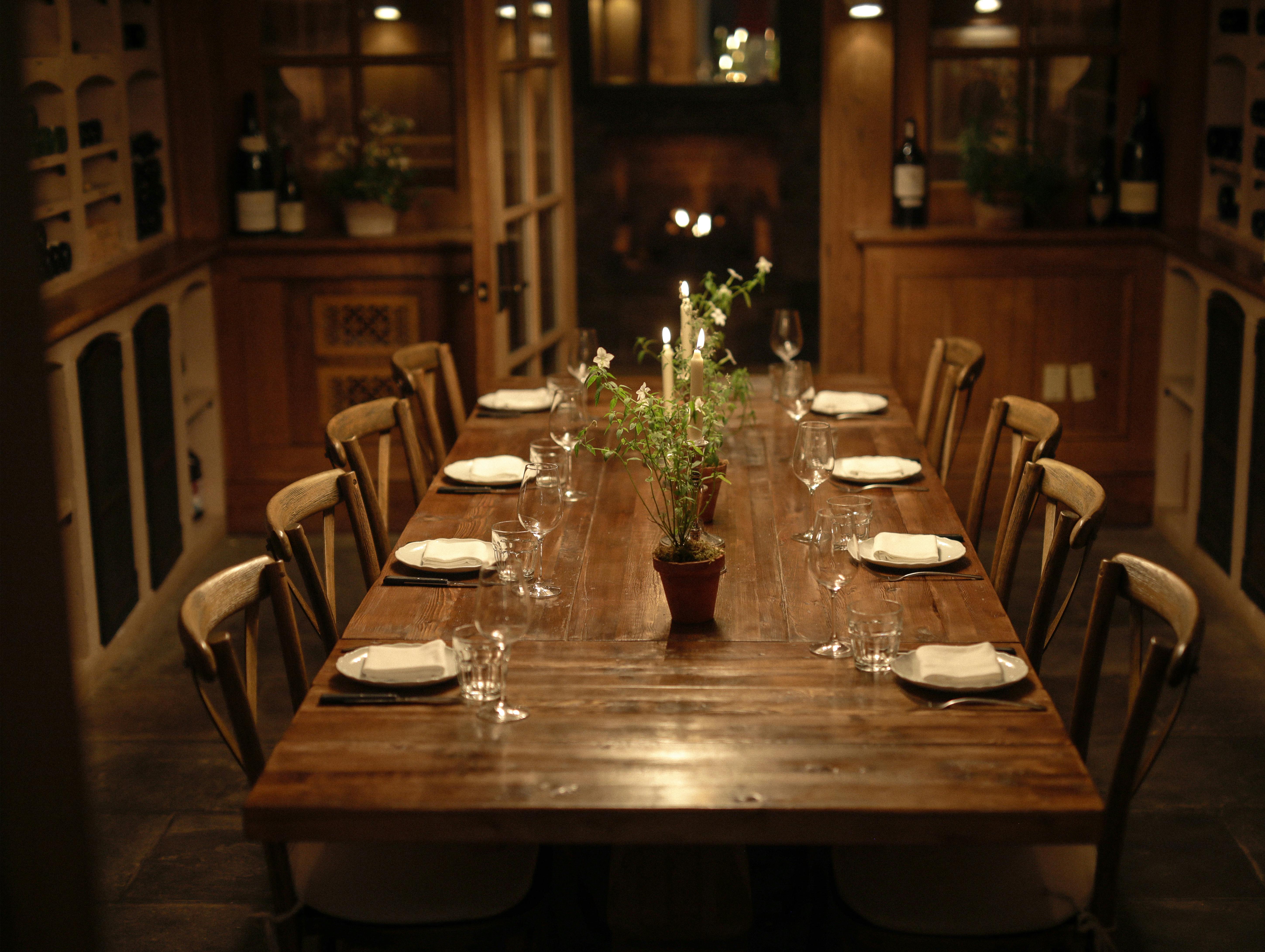 Wine Cellar, an event space at Bedford Post Inn