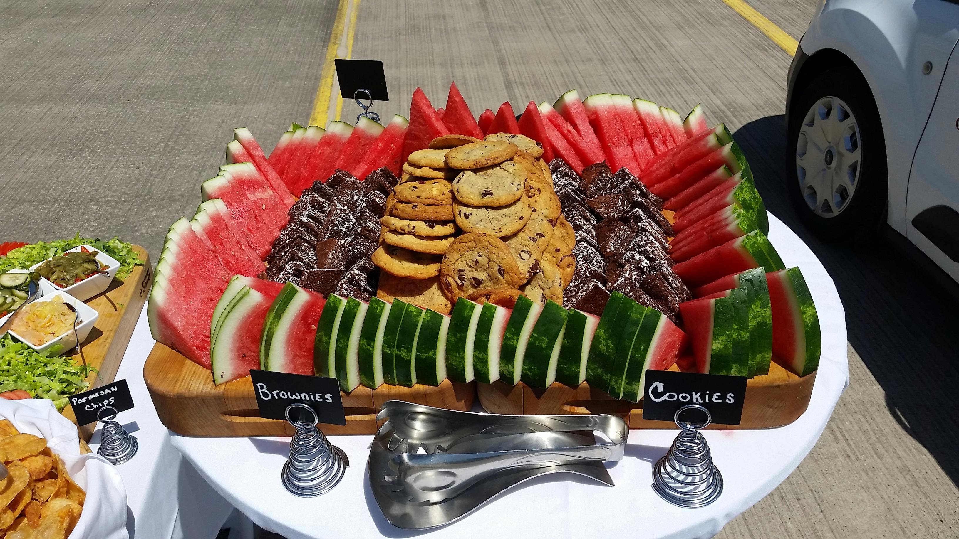 Buffet Options Pinstripes Northbrook PartySlate