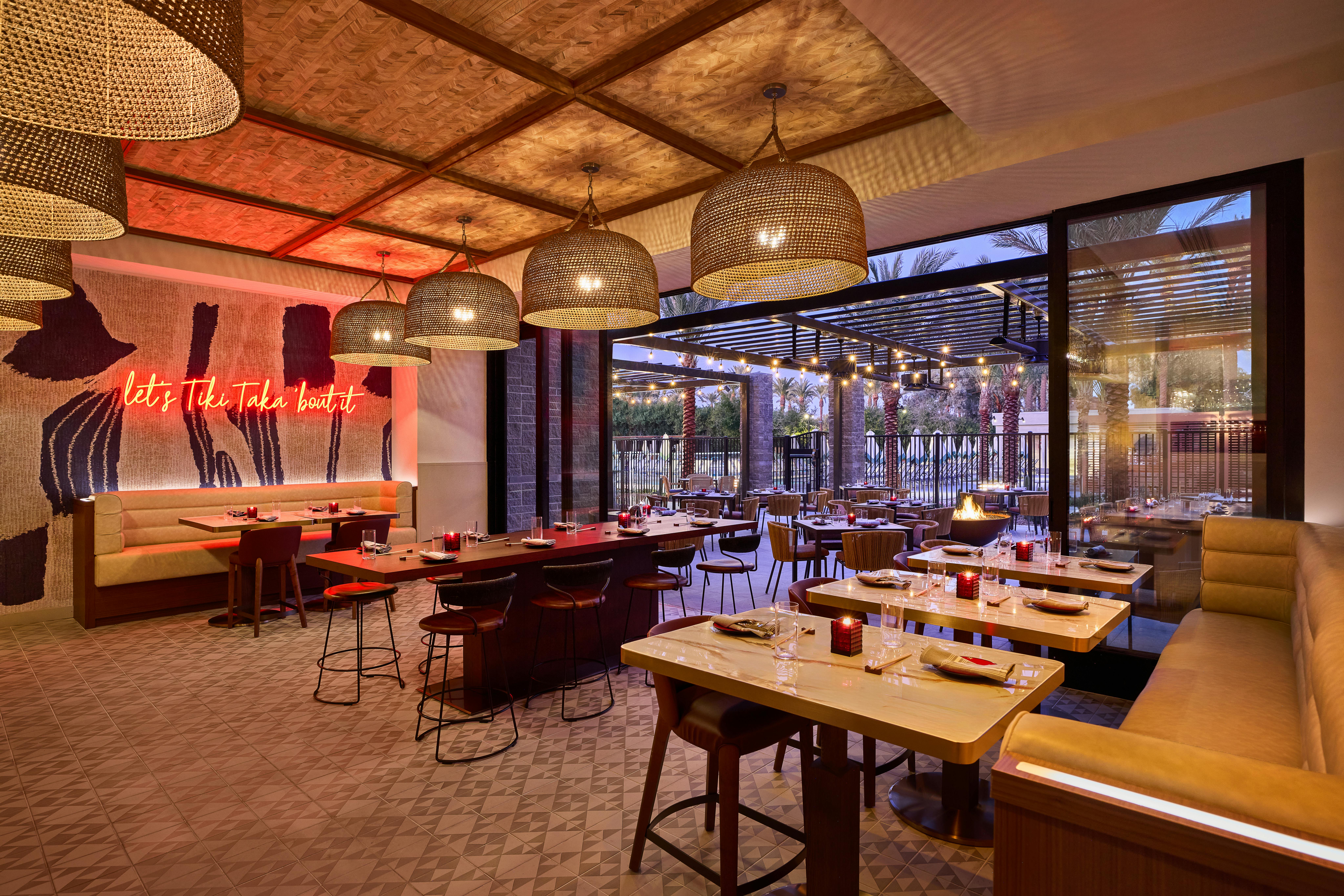 Tiki Taka, an event space at Grand Hyatt Scottsdale Resort