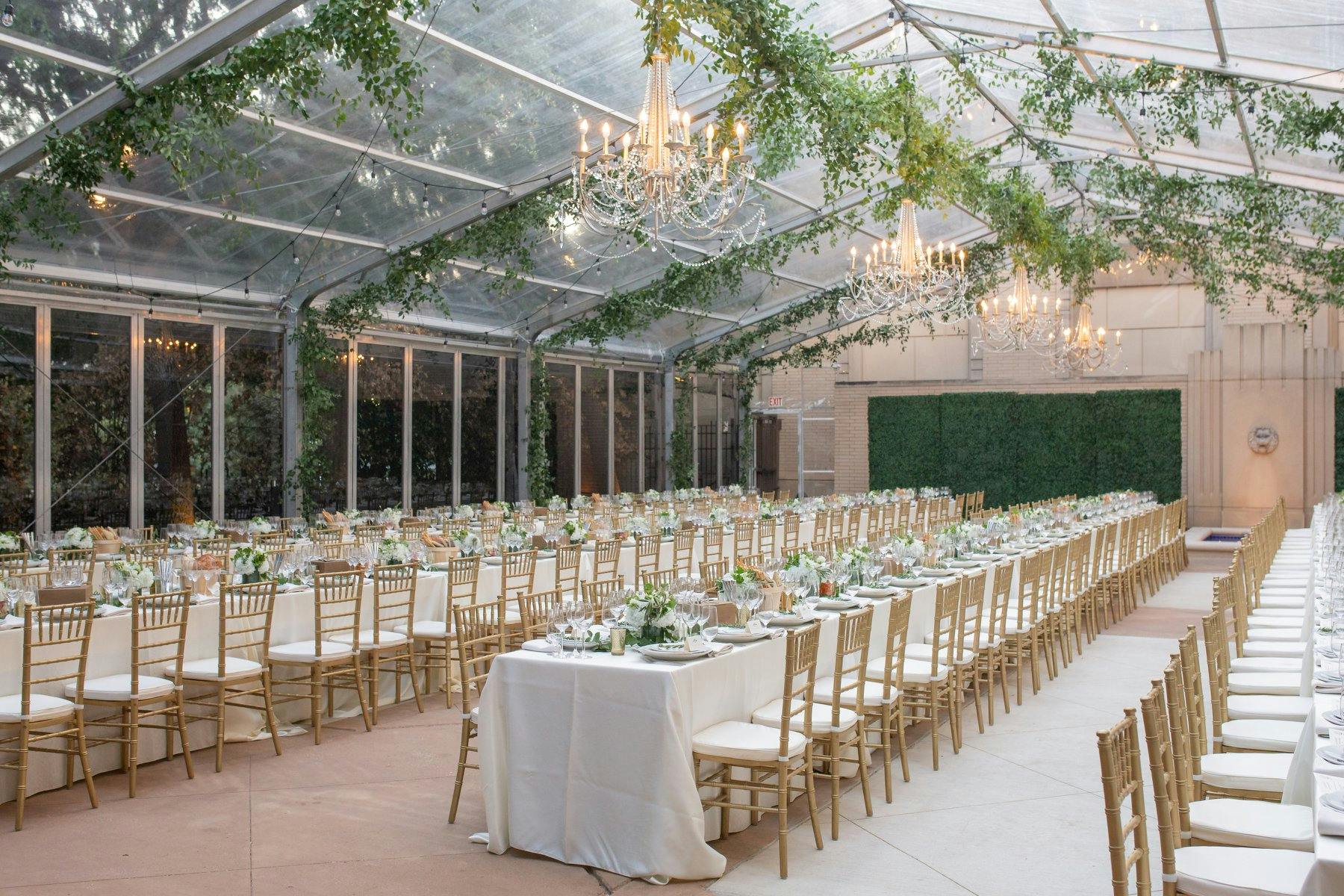 The Ocaso Patio, an event space at The Ritz-Carlton, Dallas