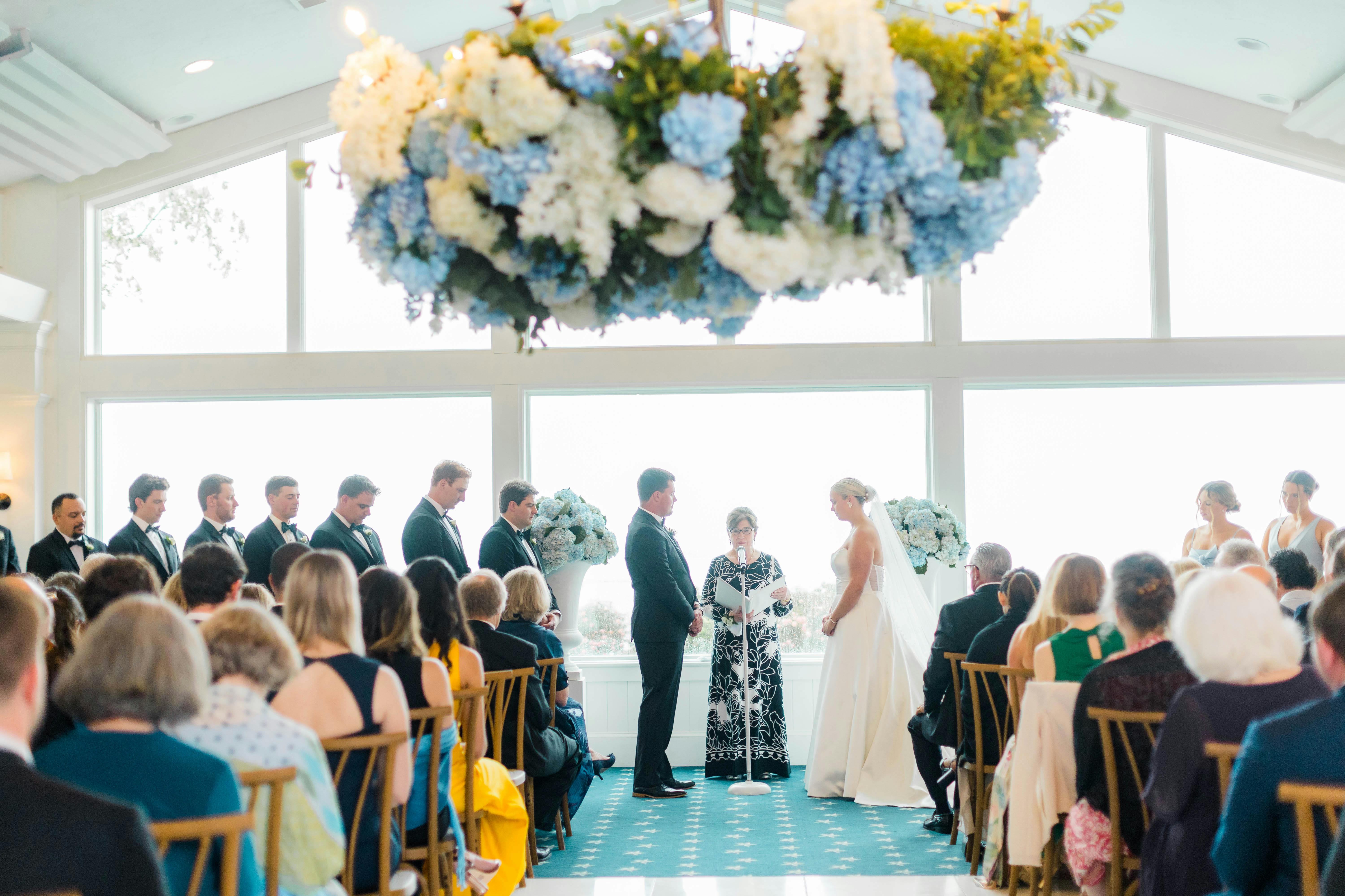 Featured photo from Discover This Elegant Wedding with Coastal Blooms and Waterfront Views at Scituate Harbor Yacht Club