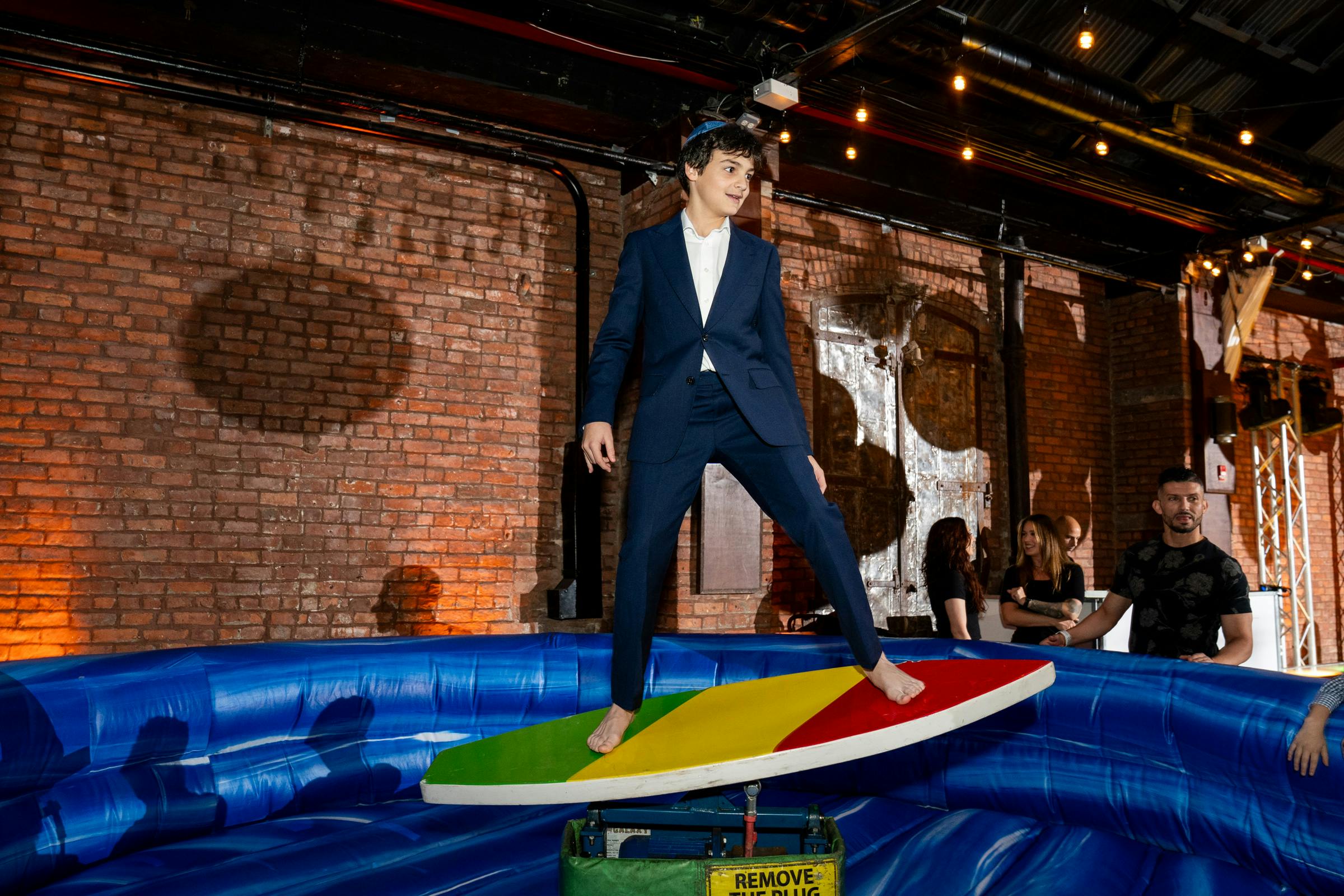 Featured photo from Surf, Spin & Shine for Isaac — A High-Energy Bar Mitzvah at 26 Bridge