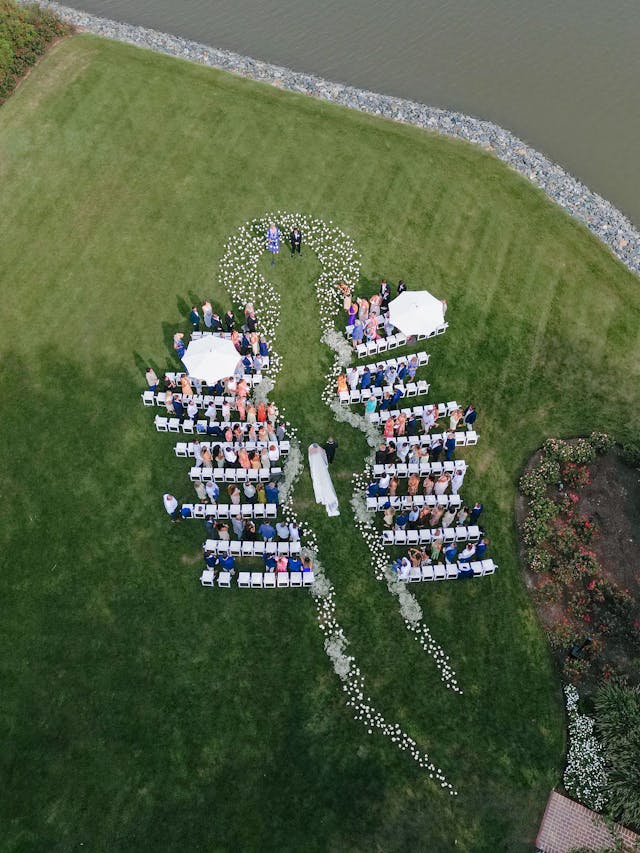 Featured photo from A Stunning Summer Wedding with a Dreamy White Rose Walkway