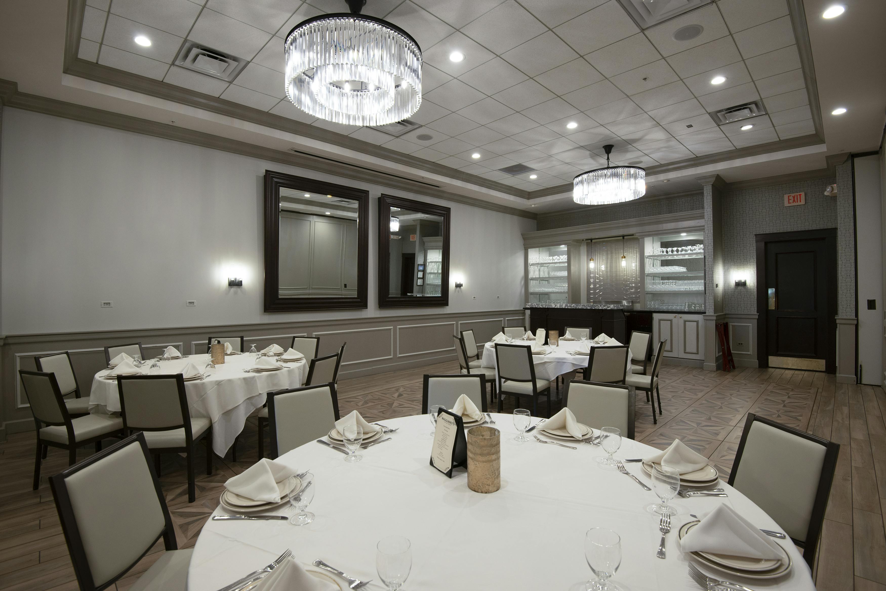 Angelico Room, an event space at Maggiano’s Little Italy Naperville at Freedom Commons