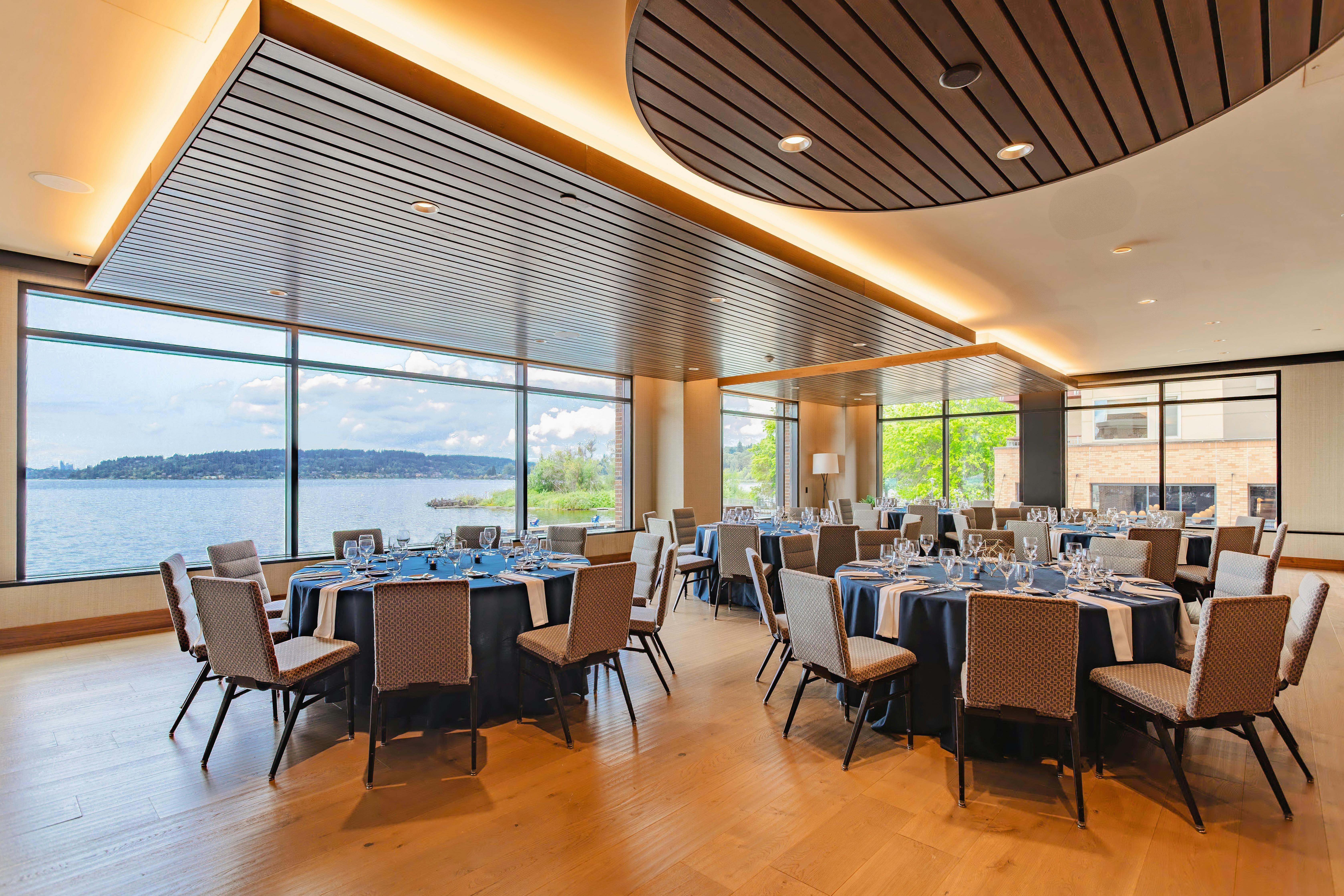 Lakeside, an event space at Hyatt Regency Lake Washington