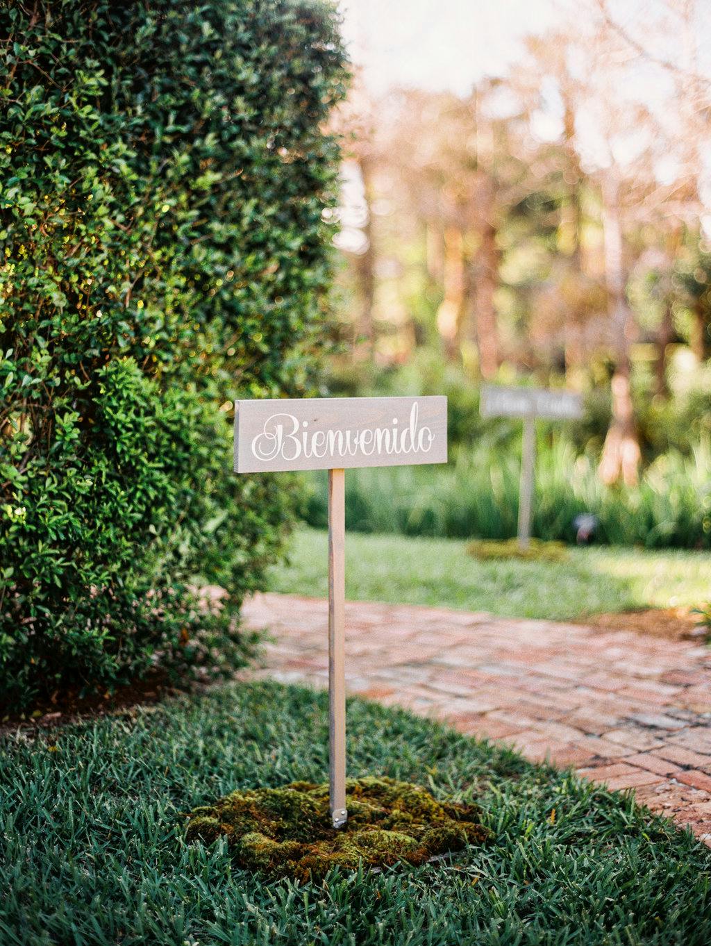 Romantic Garden Wedding & Intimate Reception at Avocado Grill in Palm