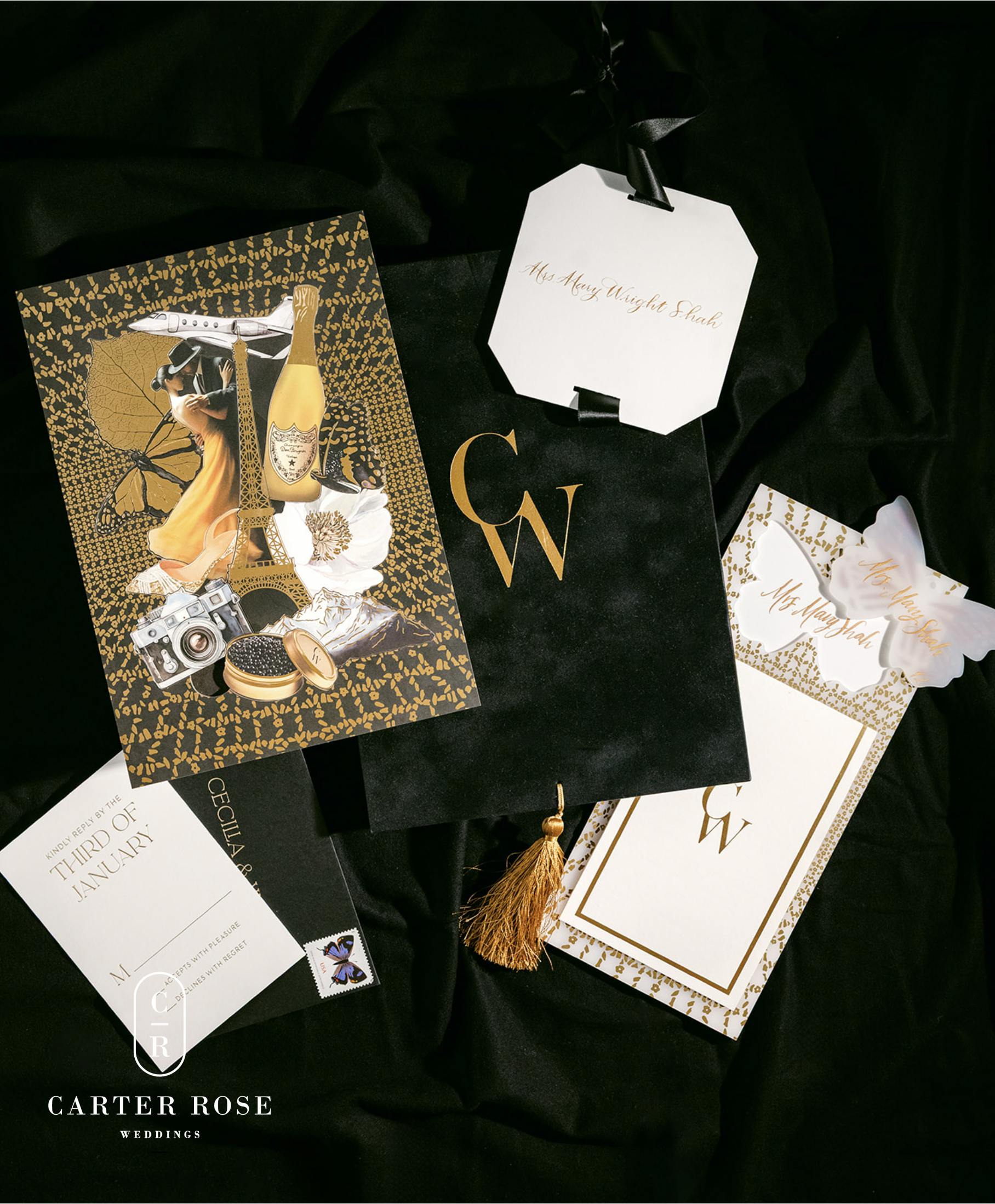 Featured photo from Puzzle Invitation for Fabulous Butterfly Wedding