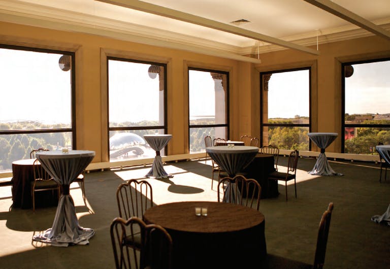 Millennium Park Room, an event space at Chicago Cultural Center
