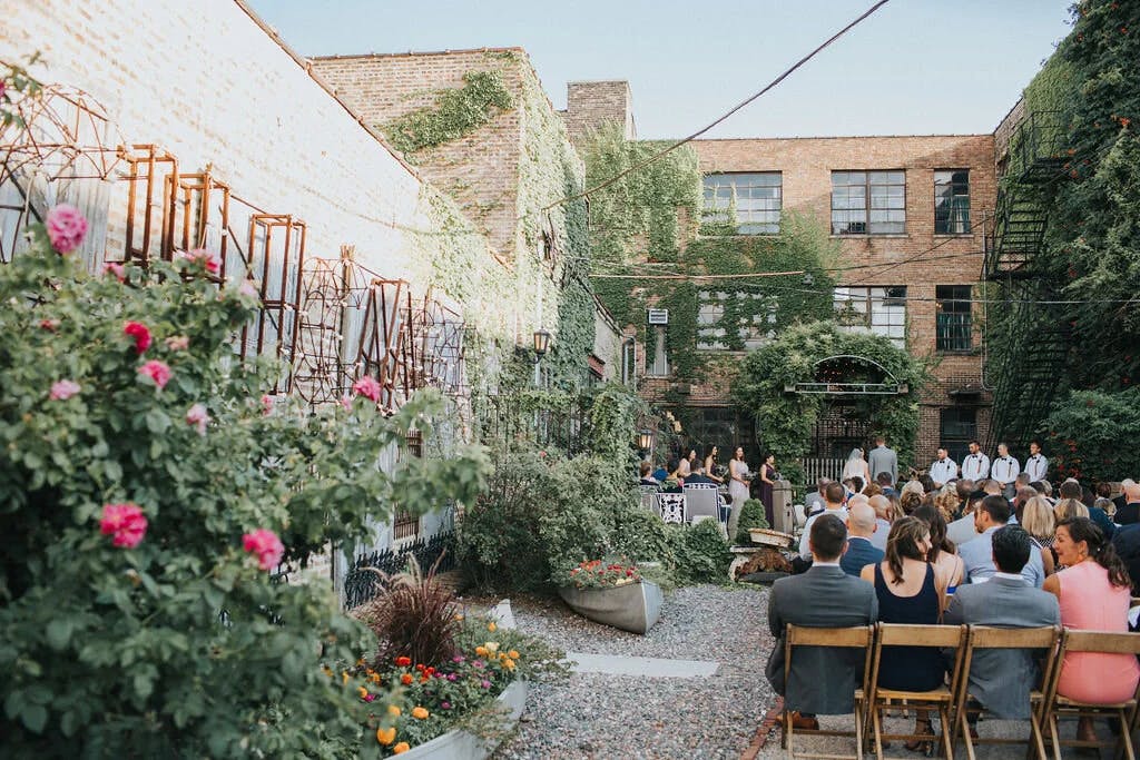 The Courtyard & Outdoor Ceremony Space, an event space at Salvage One